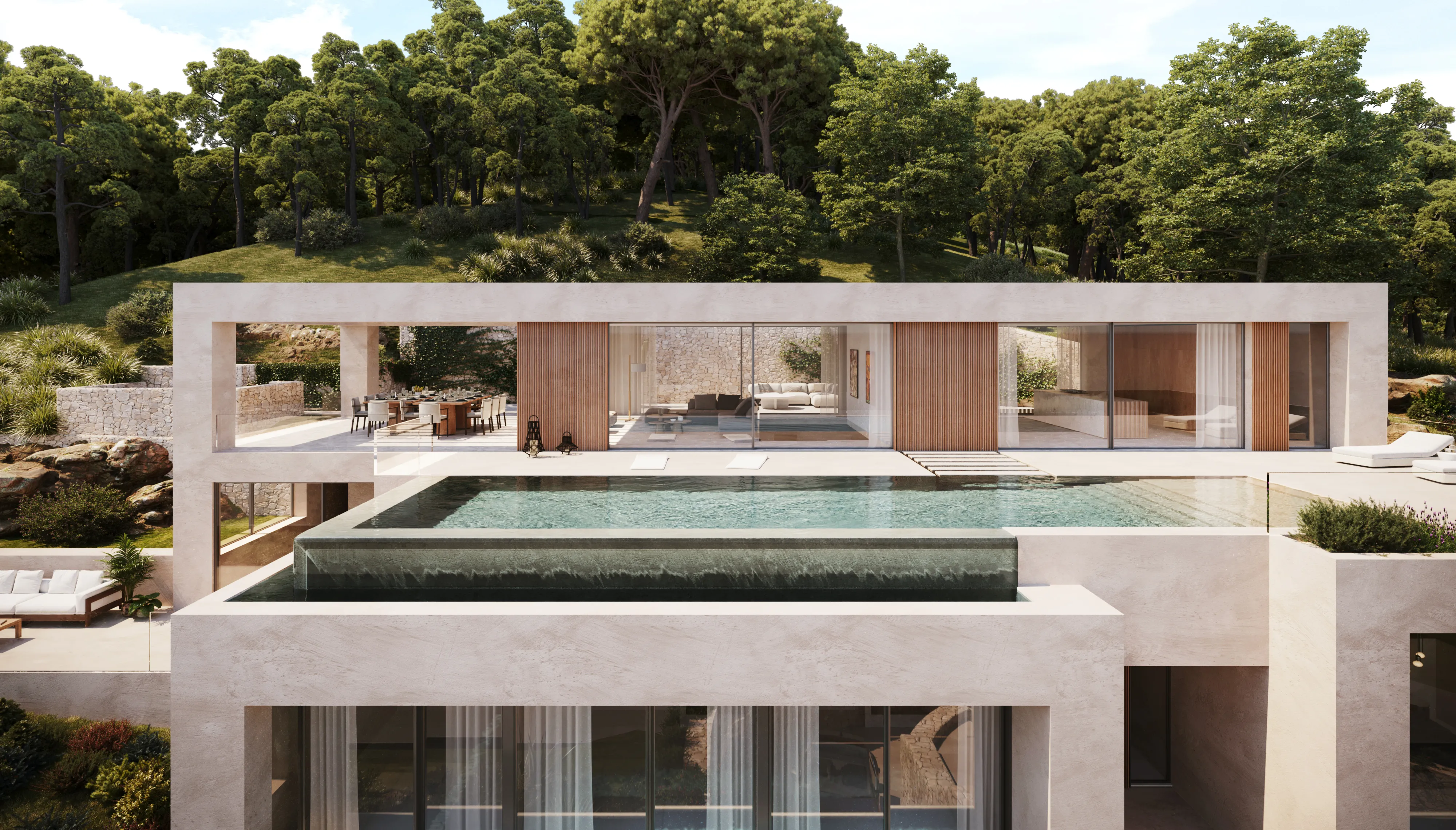 Spectacular newly built villa with sea views in Son Vida-3