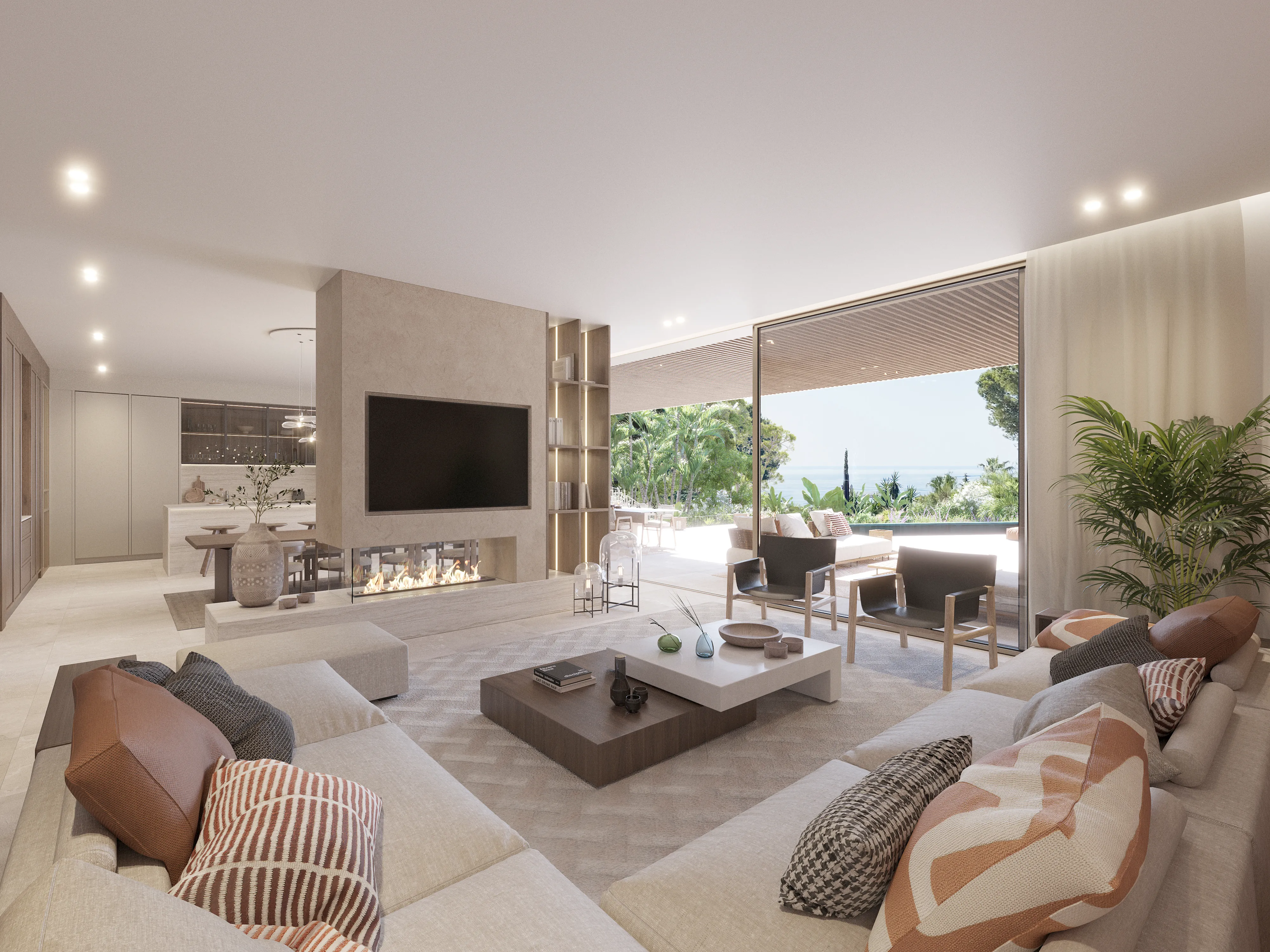 Eigentijdse mediterrane villa met prachtig uitzicht op zee-3