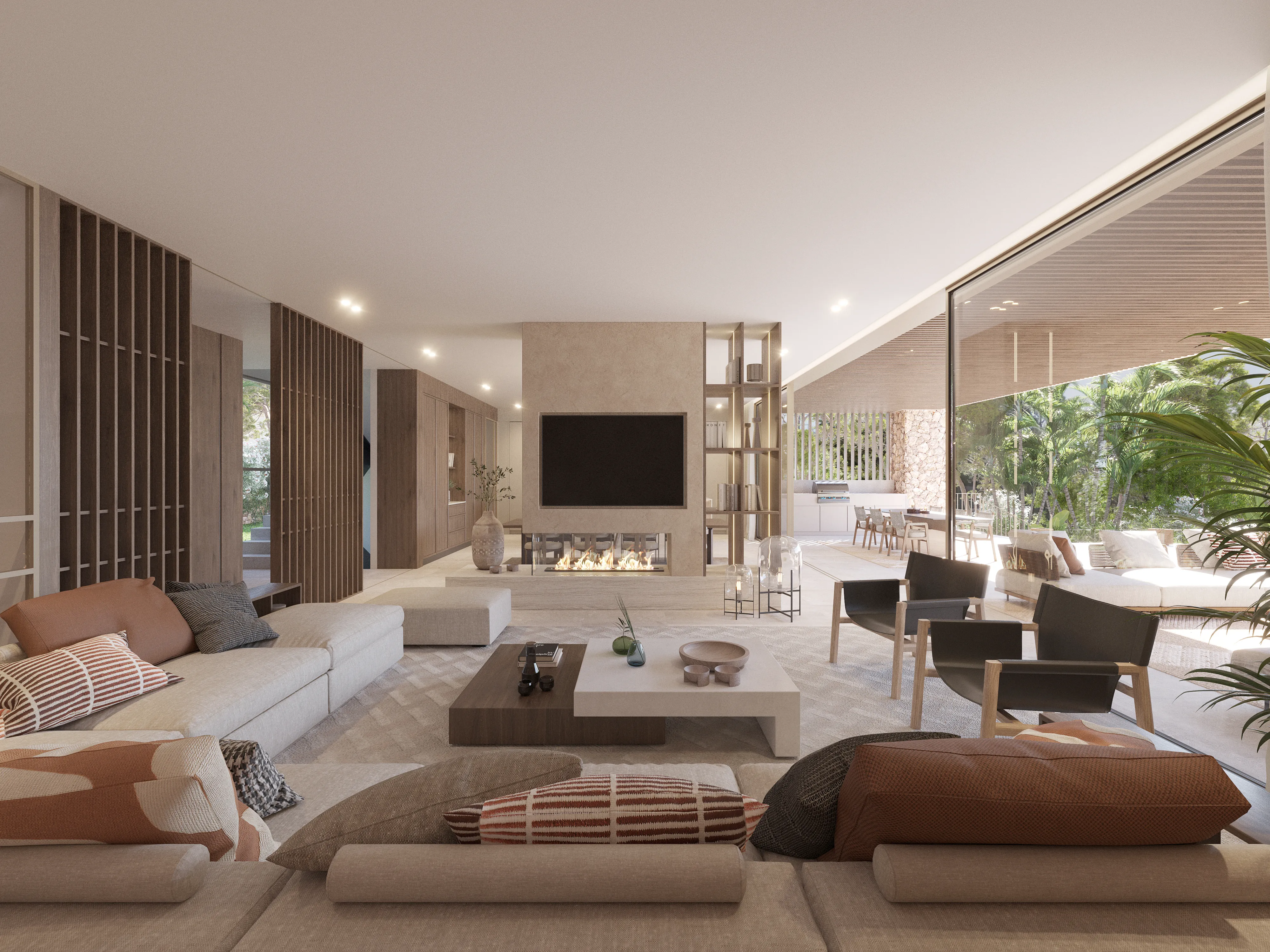 Villa méditerranéenne contemporaine avec vue magnifique sur la mer-4