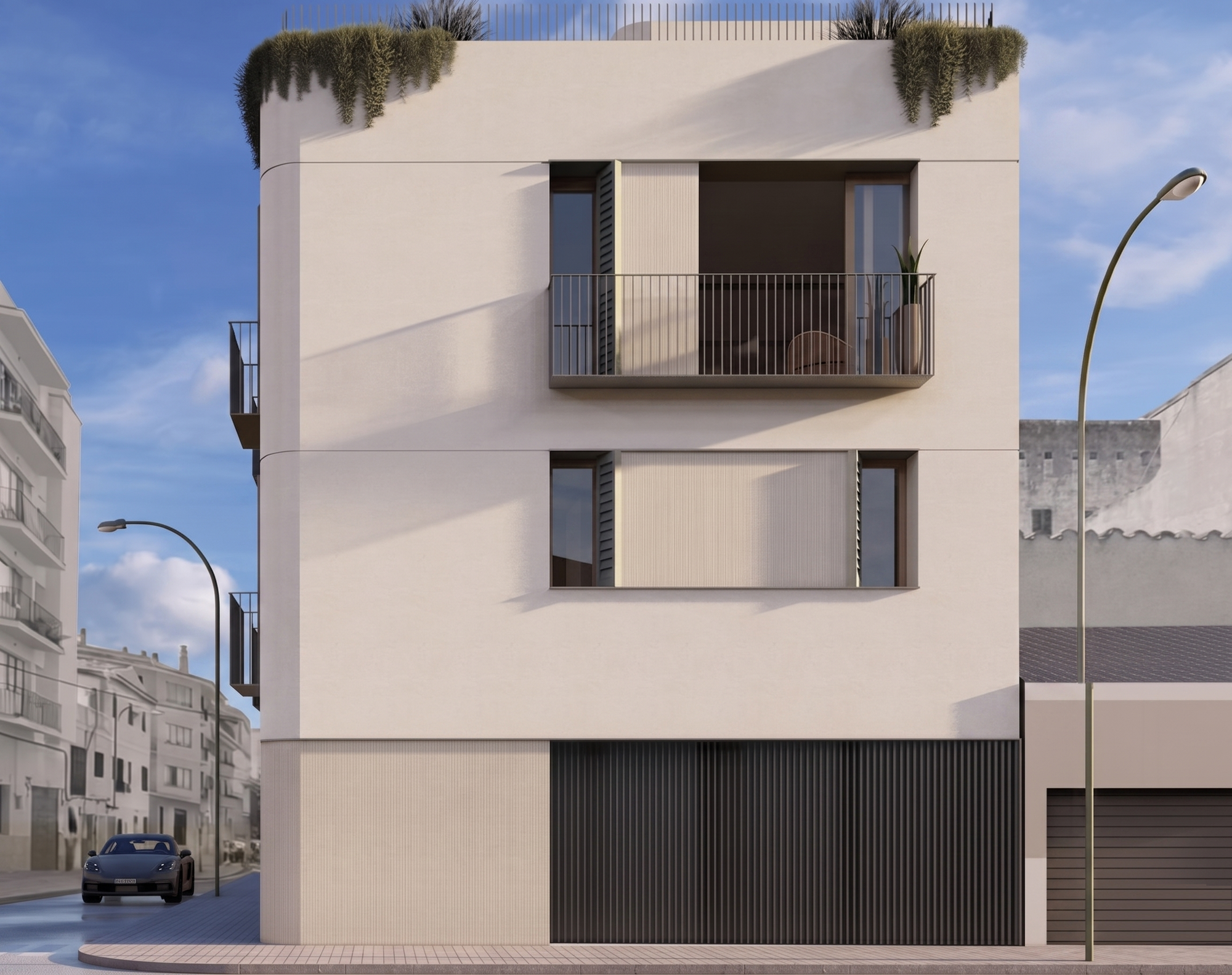 Plot with building license for a townhouse-22