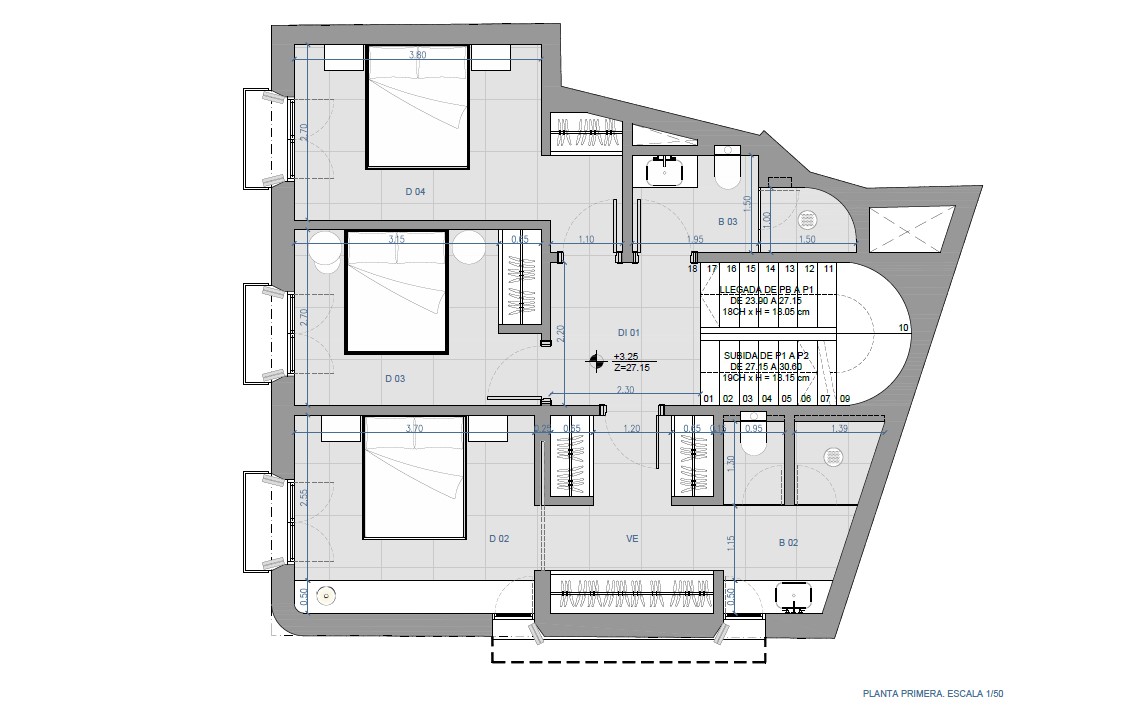 Plot with building license for a townhouse-24