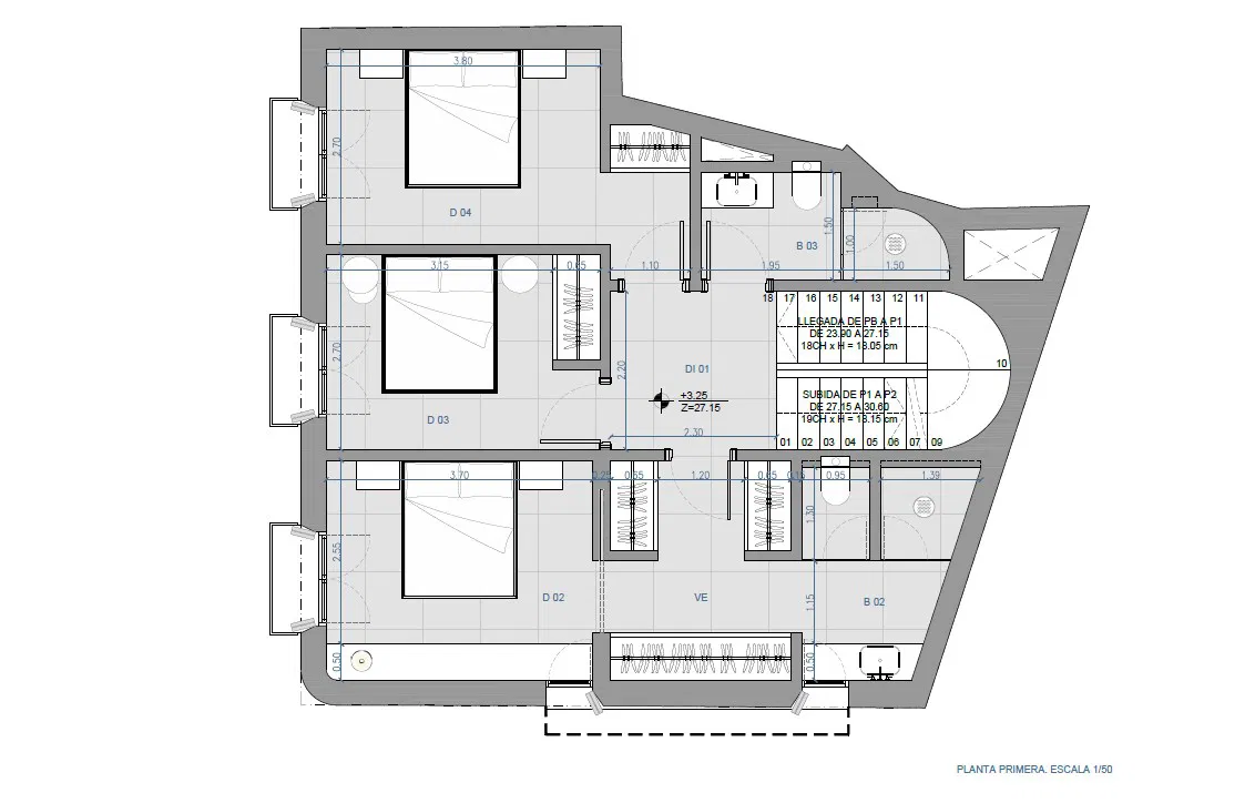 Plot with building license for a townhouse-24