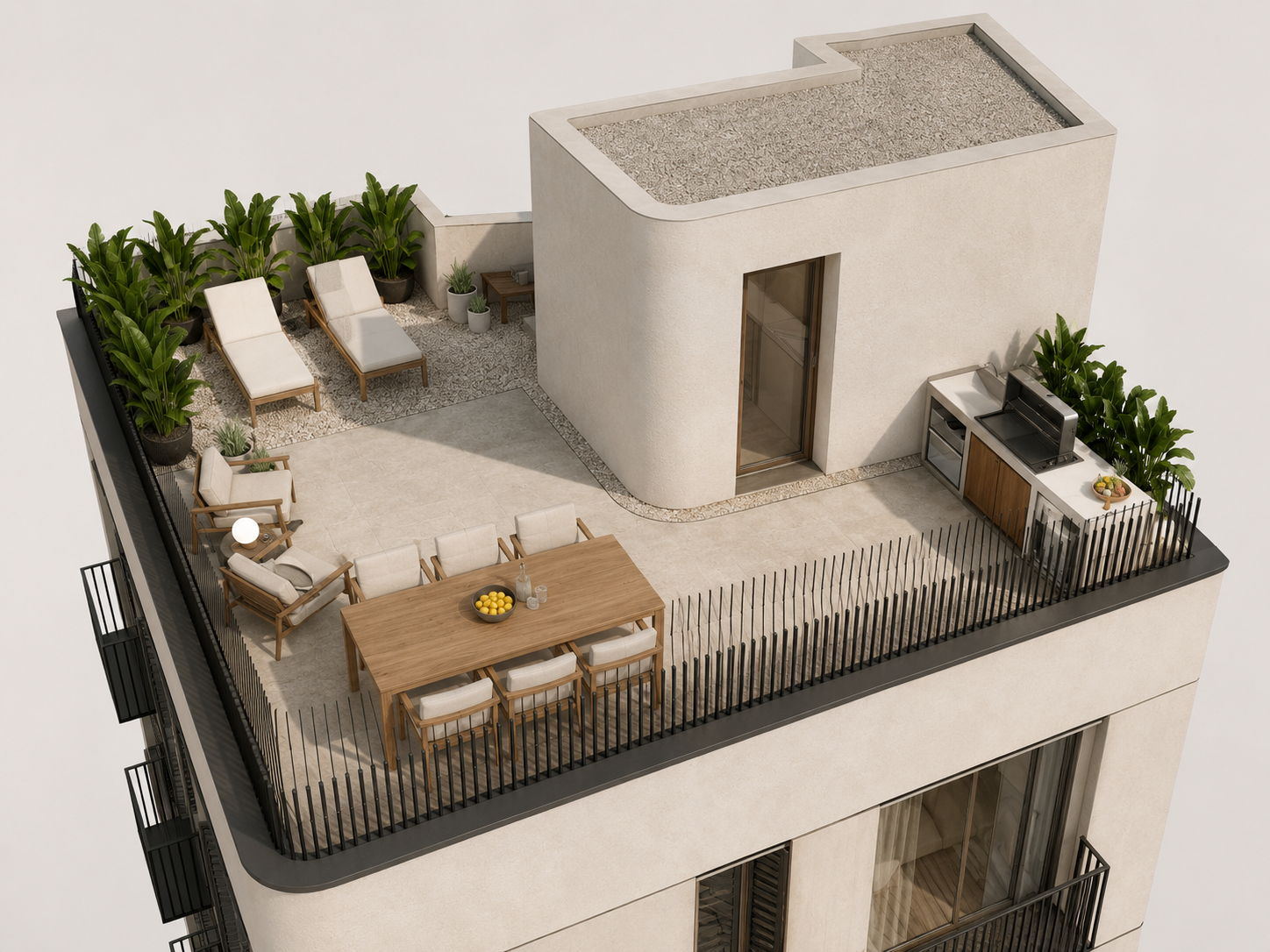 Plot with building license for a townhouse-2