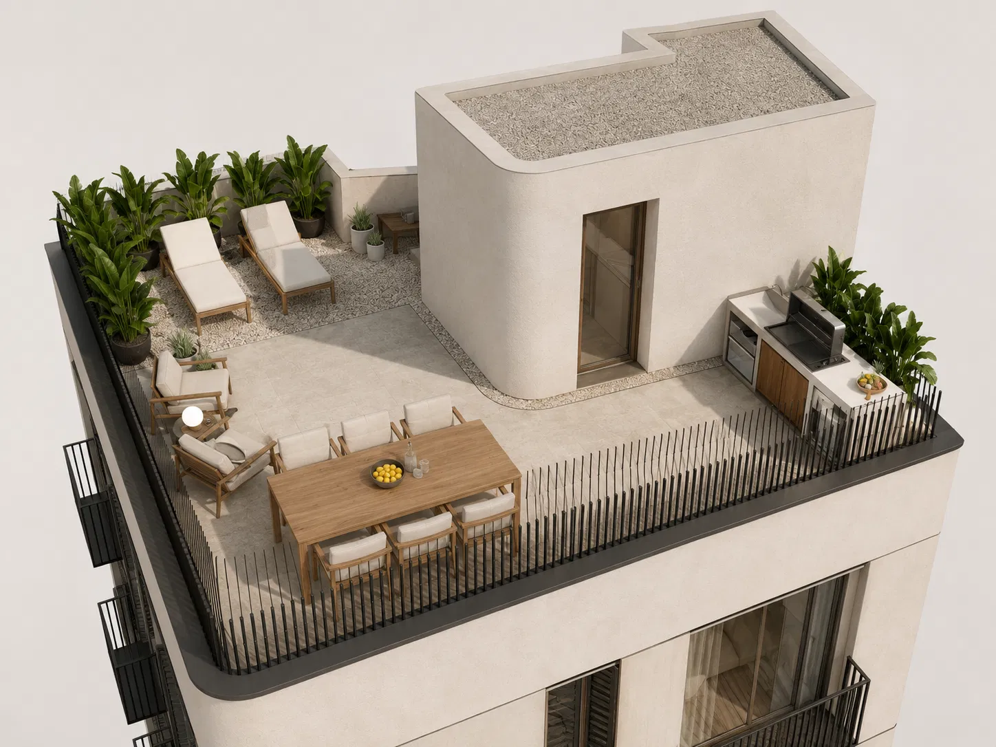 Plot with building license for a townhouse-2