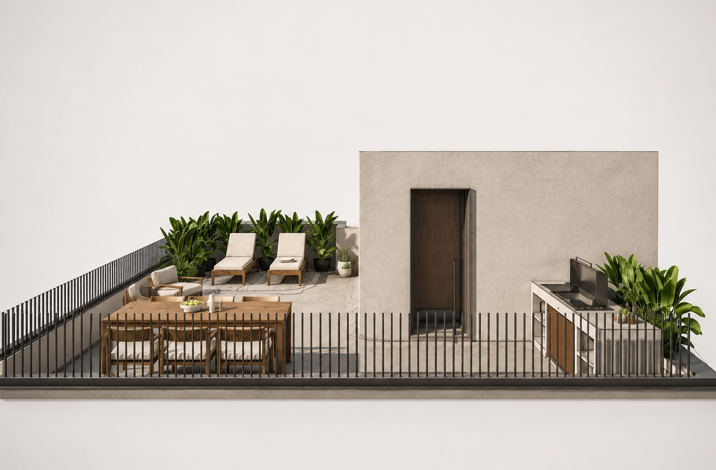 Plot with building license for a townhouse-21