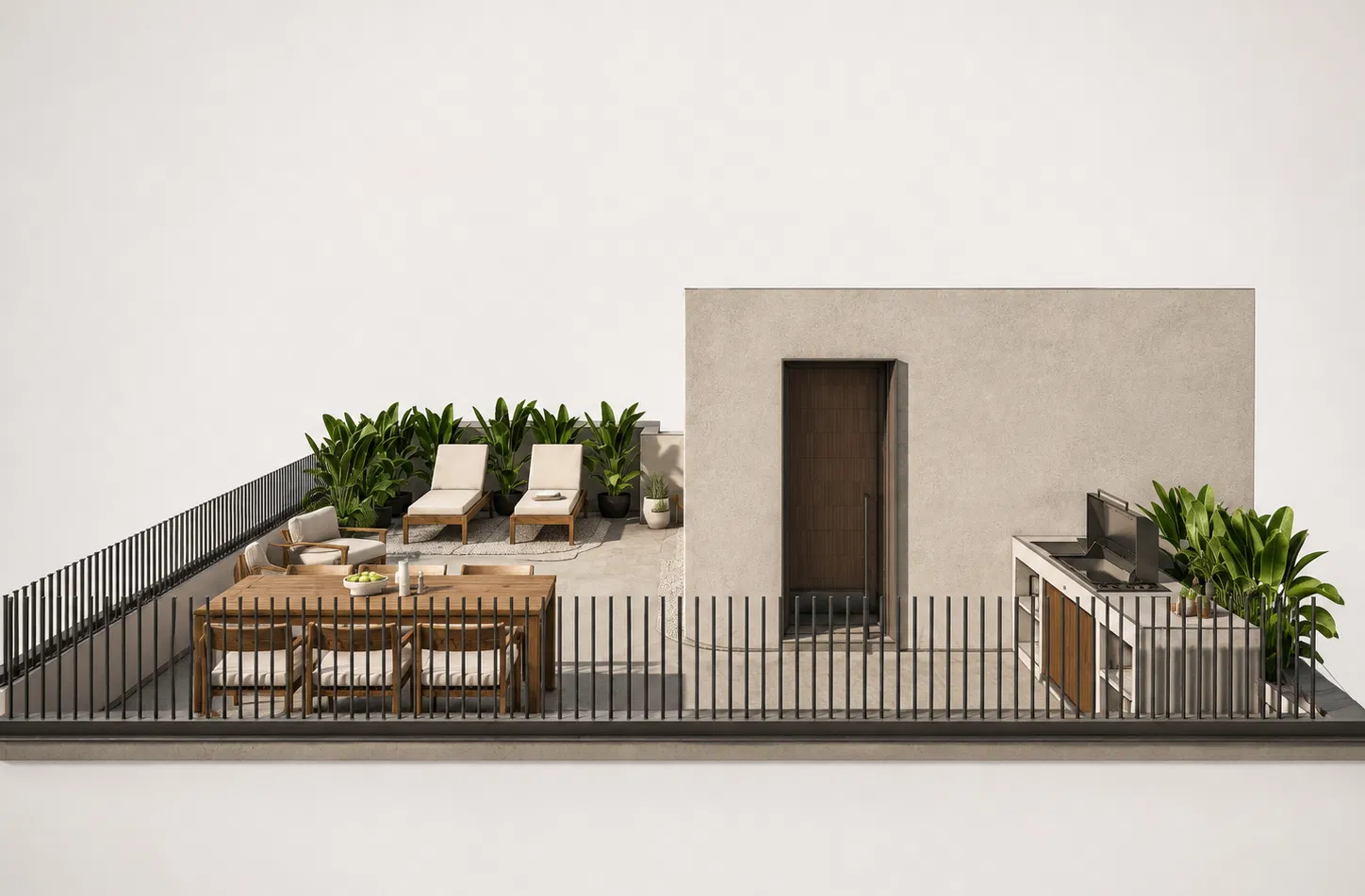 Plot with building license for a townhouse-21