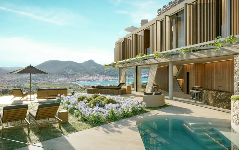 Prachtige luxe residentie met uitzicht op de haven