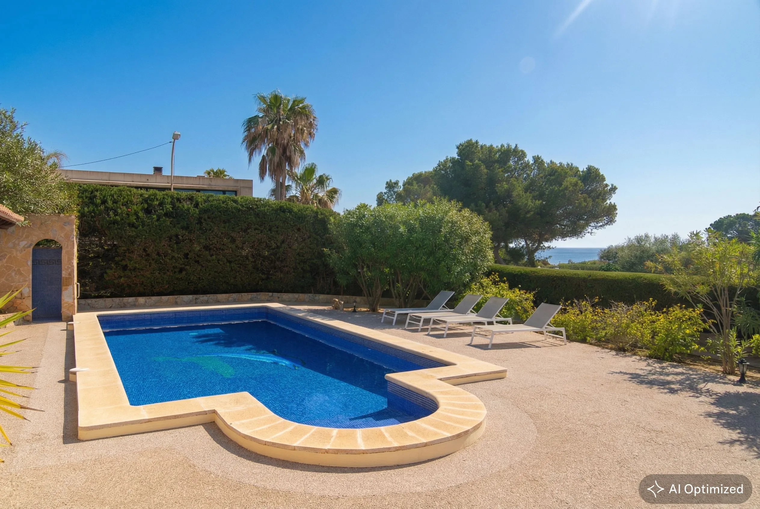 Villa vista mare con licenza ETV a Cala Pi-14