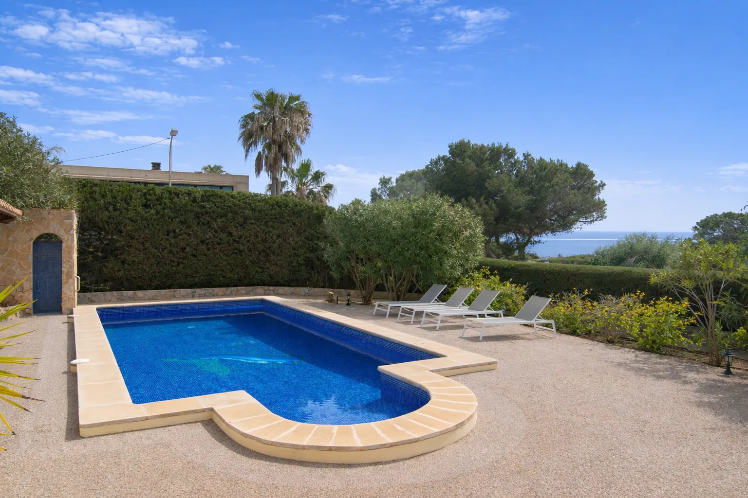 Villa vue mer avec licence ETV à Cala Pi-15