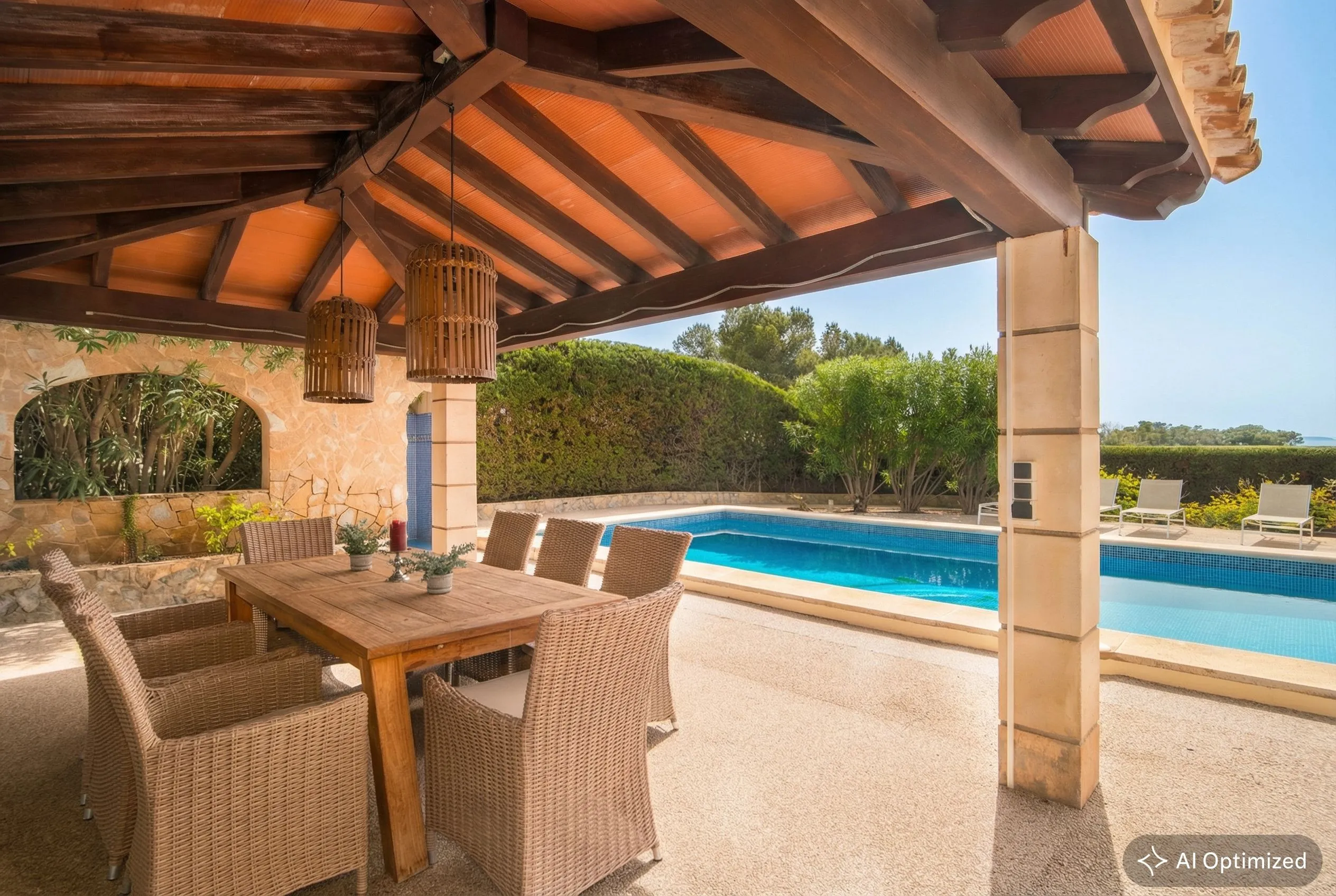 Villa vista mare con licenza ETV a Cala Pi-15