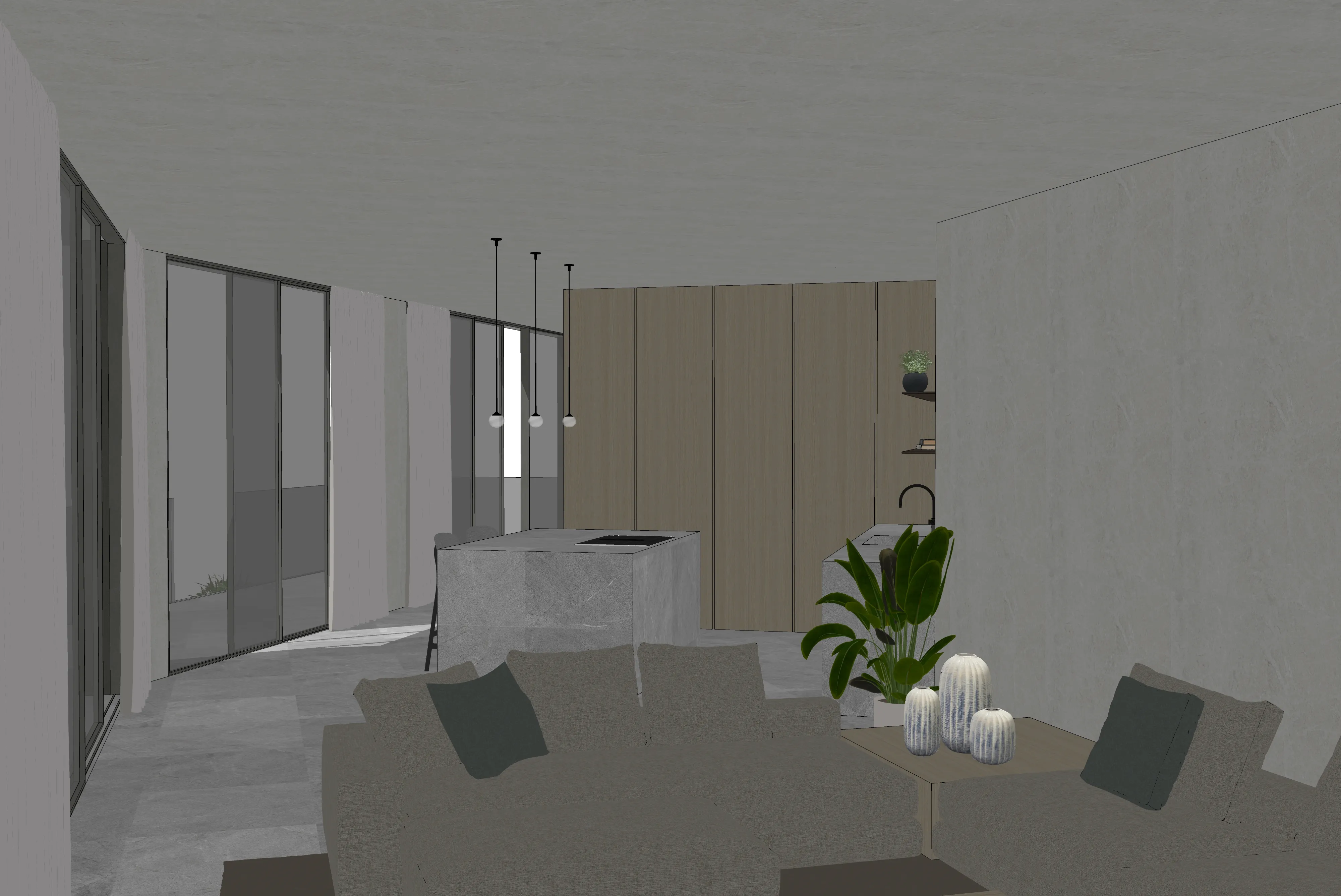 Et sted for visioner - byggegrund med gyldig byggetilladelse i Monport, Port Andratx-6