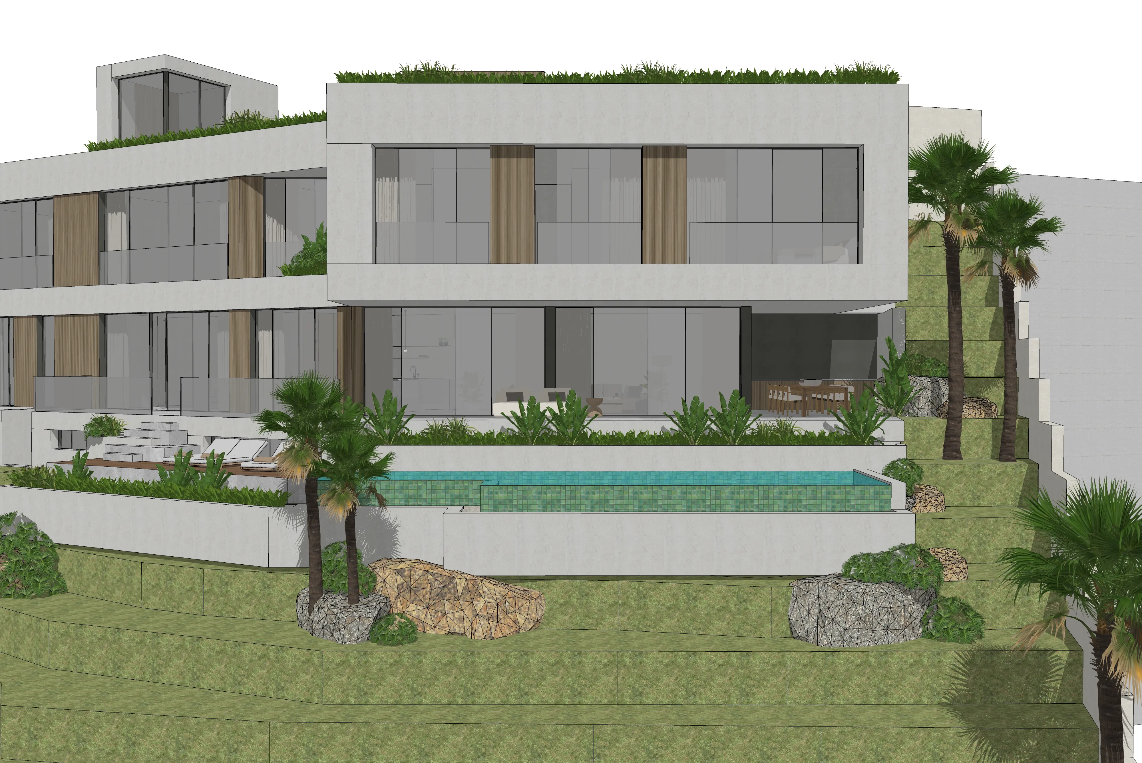 Et sted for visioner - byggegrund med gyldig byggetilladelse i Monport, Port Andratx-2