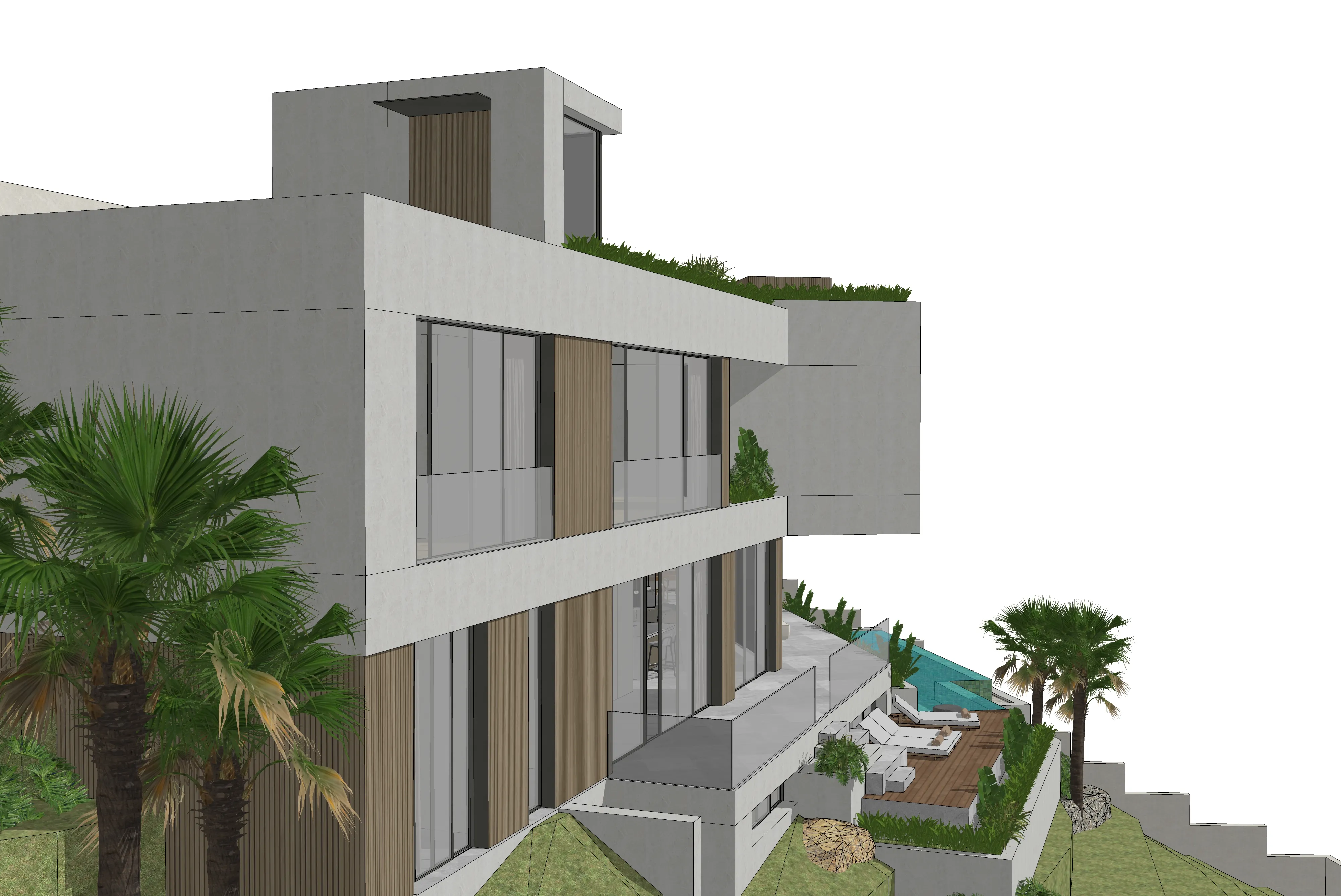 Et sted for visioner - byggegrund med gyldig byggetilladelse i Monport, Port Andratx-4