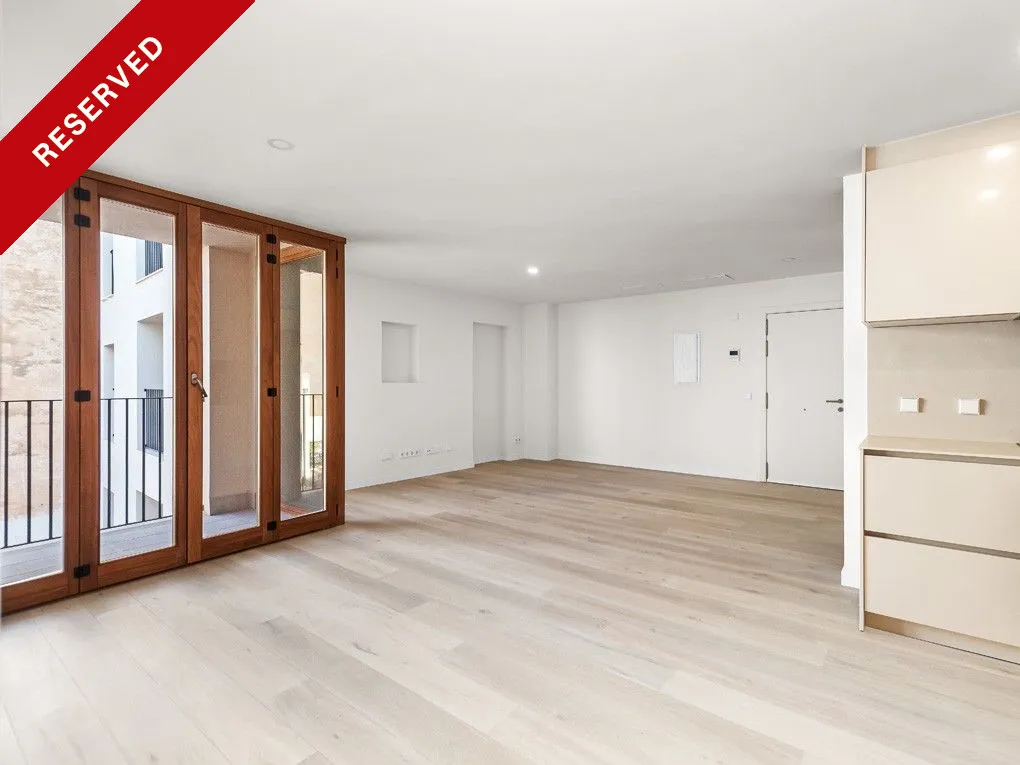 Stor nybyggd lägenhet med parkering och hiss i Palma de Mallorca, Gamla stan-1