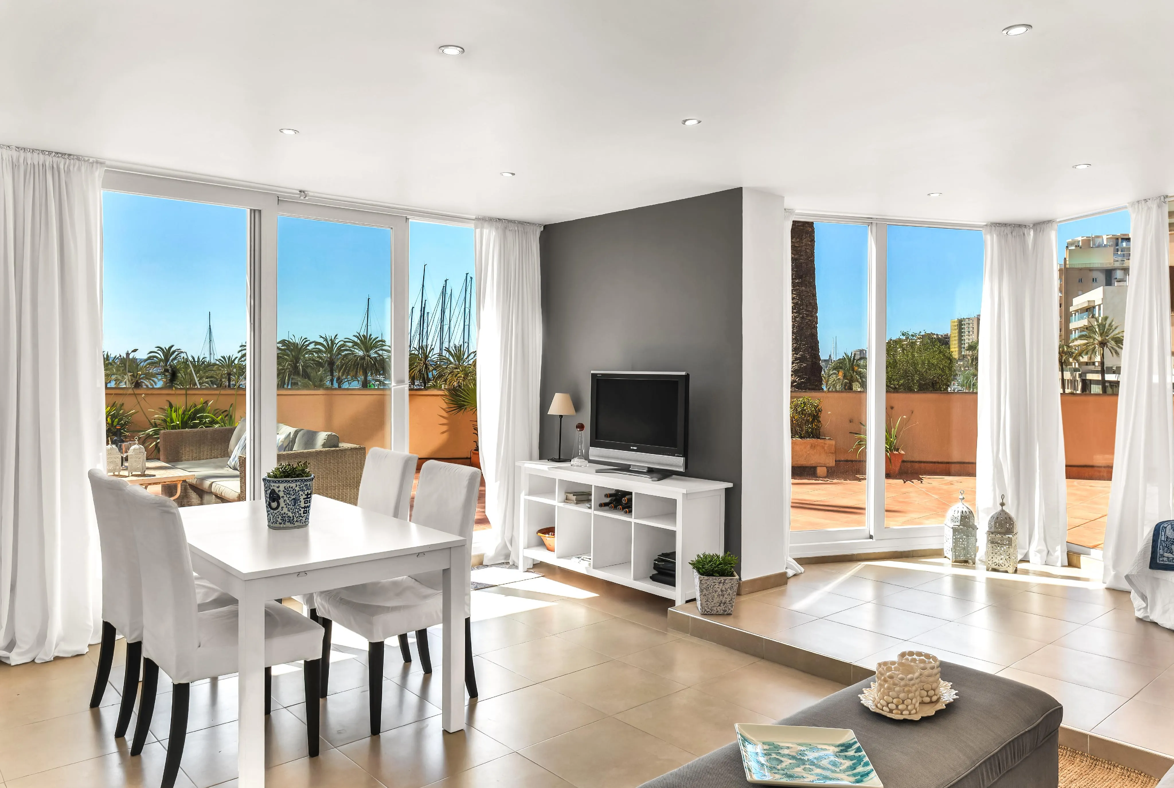 Exclusiu Apartament amb terrassa i vistes al mar en el Passeig Marítim de Palma-2