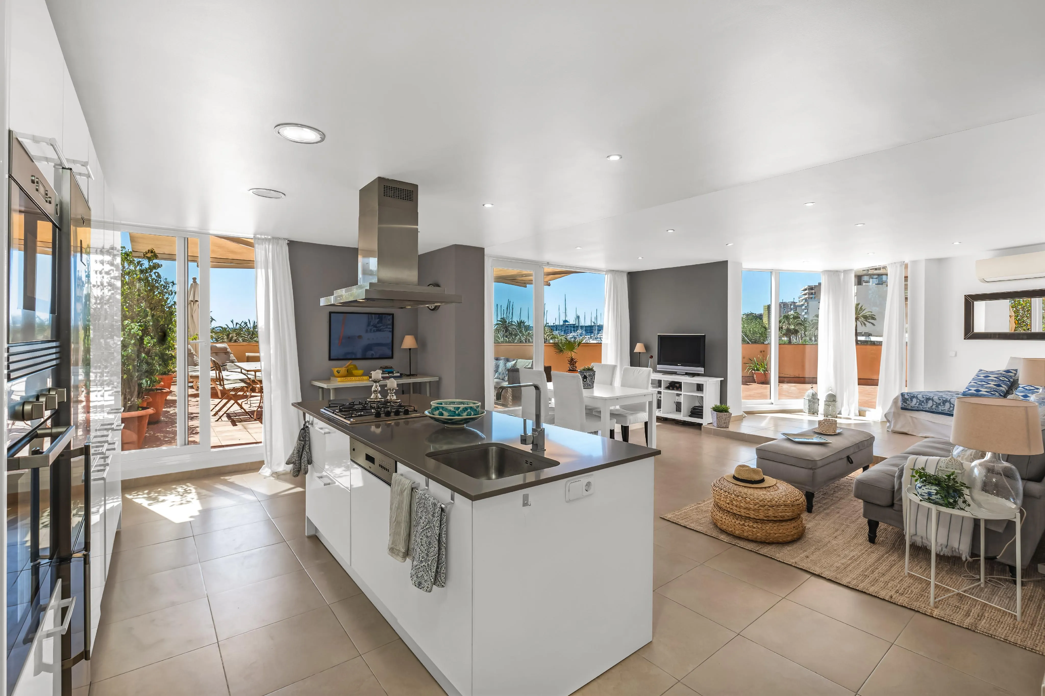 Exclusiu Apartament amb terrassa i vistes al mar en el Passeig Marítim de Palma-5