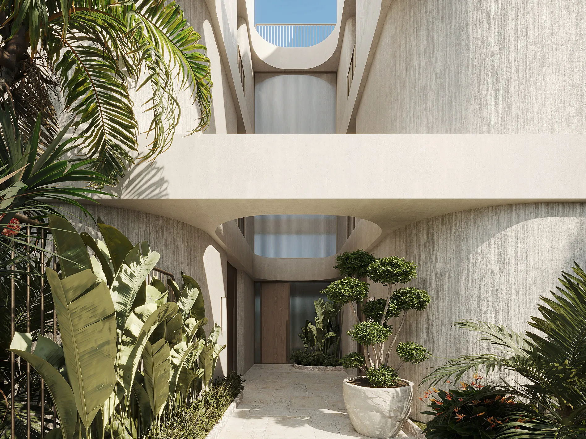 Wysokiej jakości mieszkanie z ogrodem w ekskluzywnym, nowo wybudowanym kompleksie mieszkalnym z dużym wspólnym basenem-3