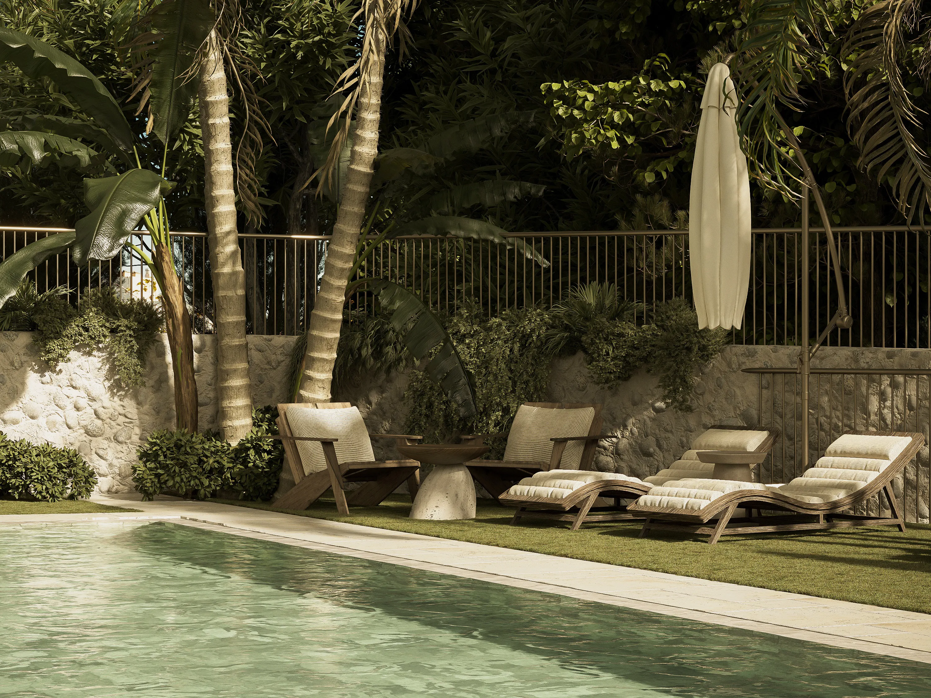 Wysokiej jakości mieszkanie z ogrodem w ekskluzywnym, nowo wybudowanym kompleksie mieszkalnym z dużym wspólnym basenem-4