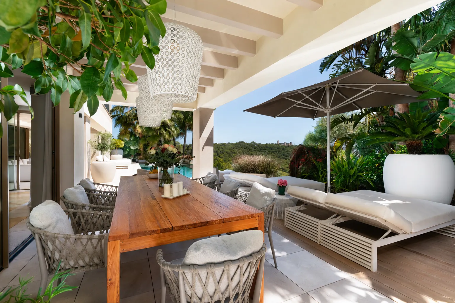 Exclusieve designvilla op een toplocatie met spectaculair zeezicht en uitzicht op het Castell de Bellver-4