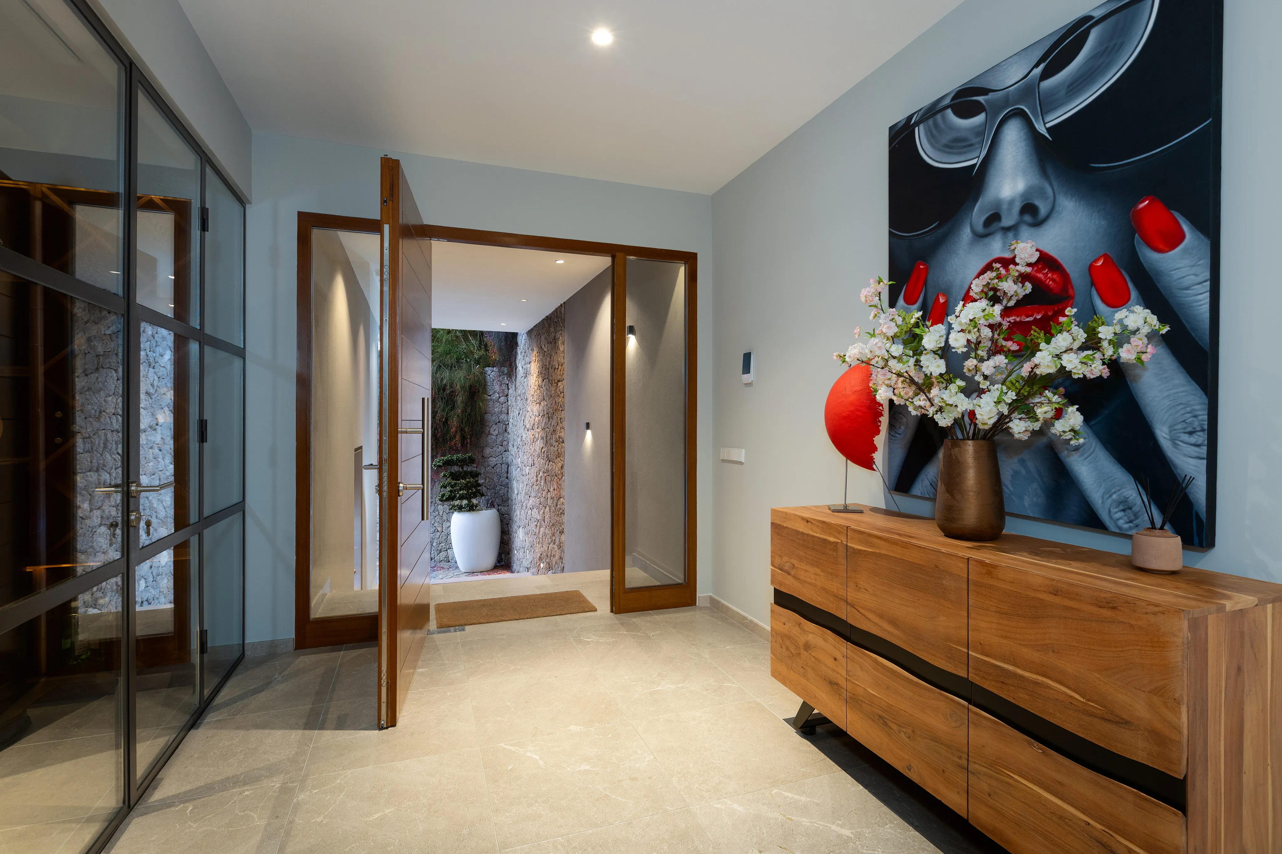 Exclusieve designvilla op een toplocatie met spectaculair zeezicht en uitzicht op het Castell de Bellver-19