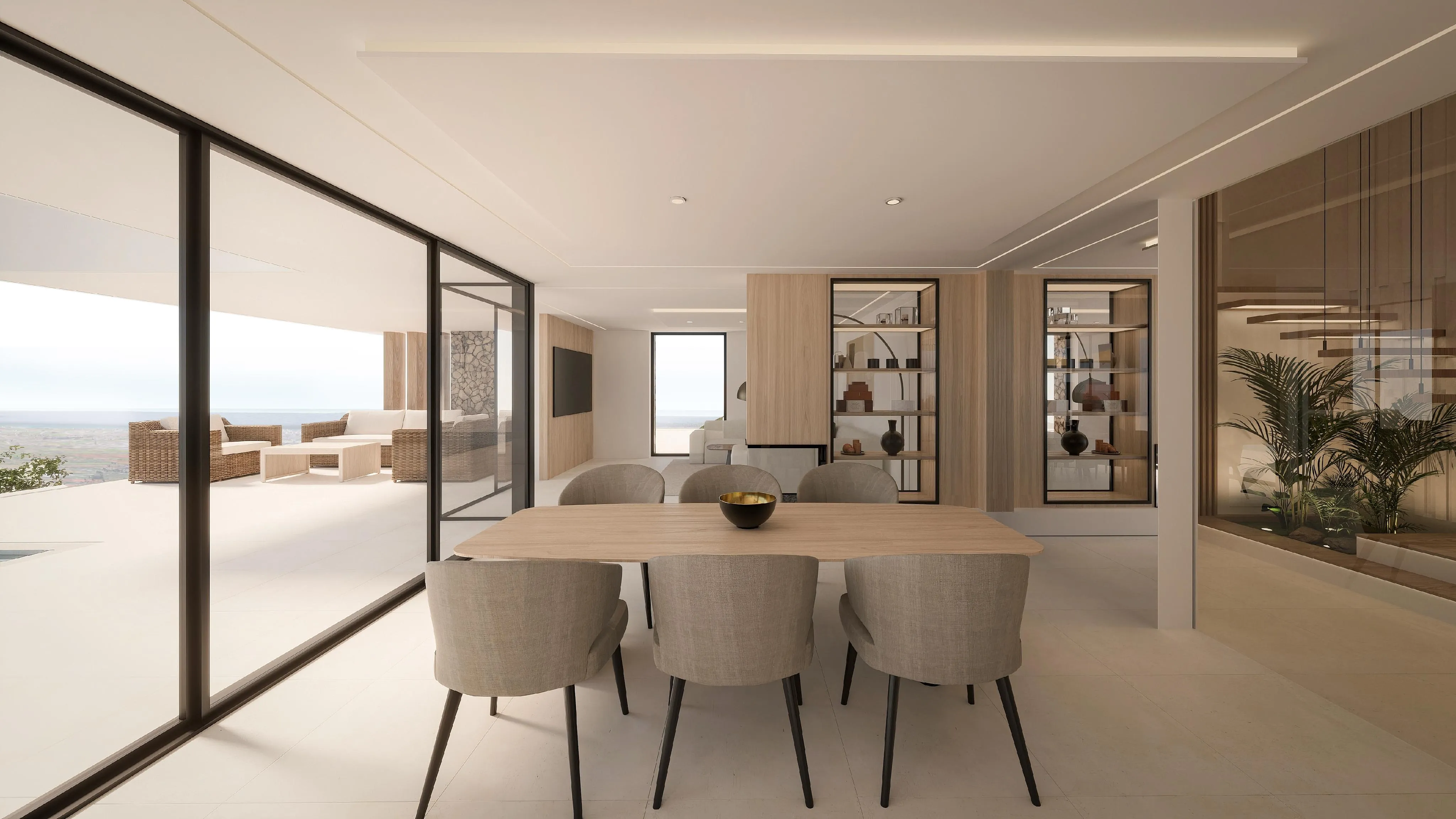 Ongeëvenaarde luxe met panoramisch uitzicht op de baai van Palma-17