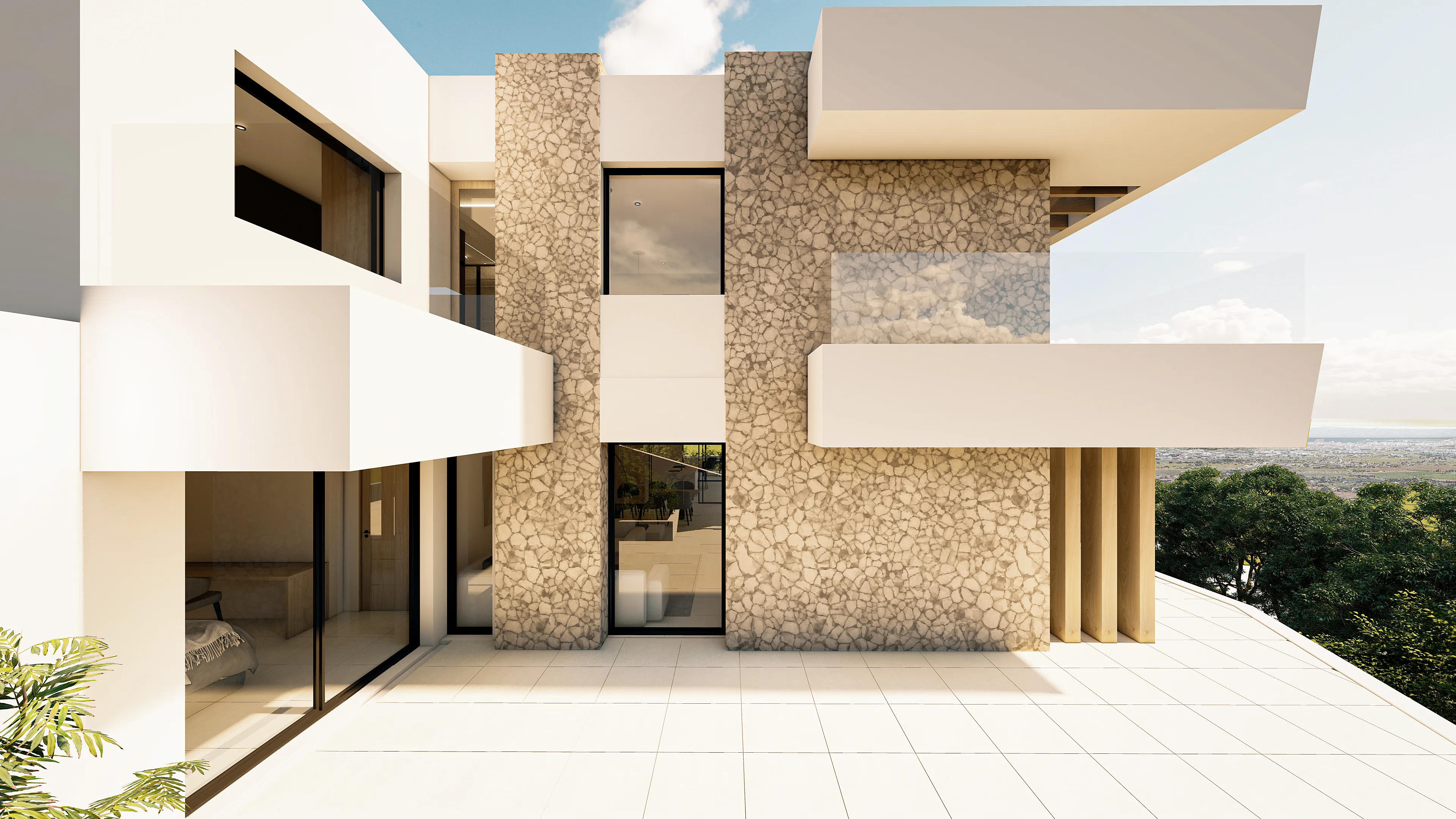 Ongeëvenaarde luxe met panoramisch uitzicht op de baai van Palma-12