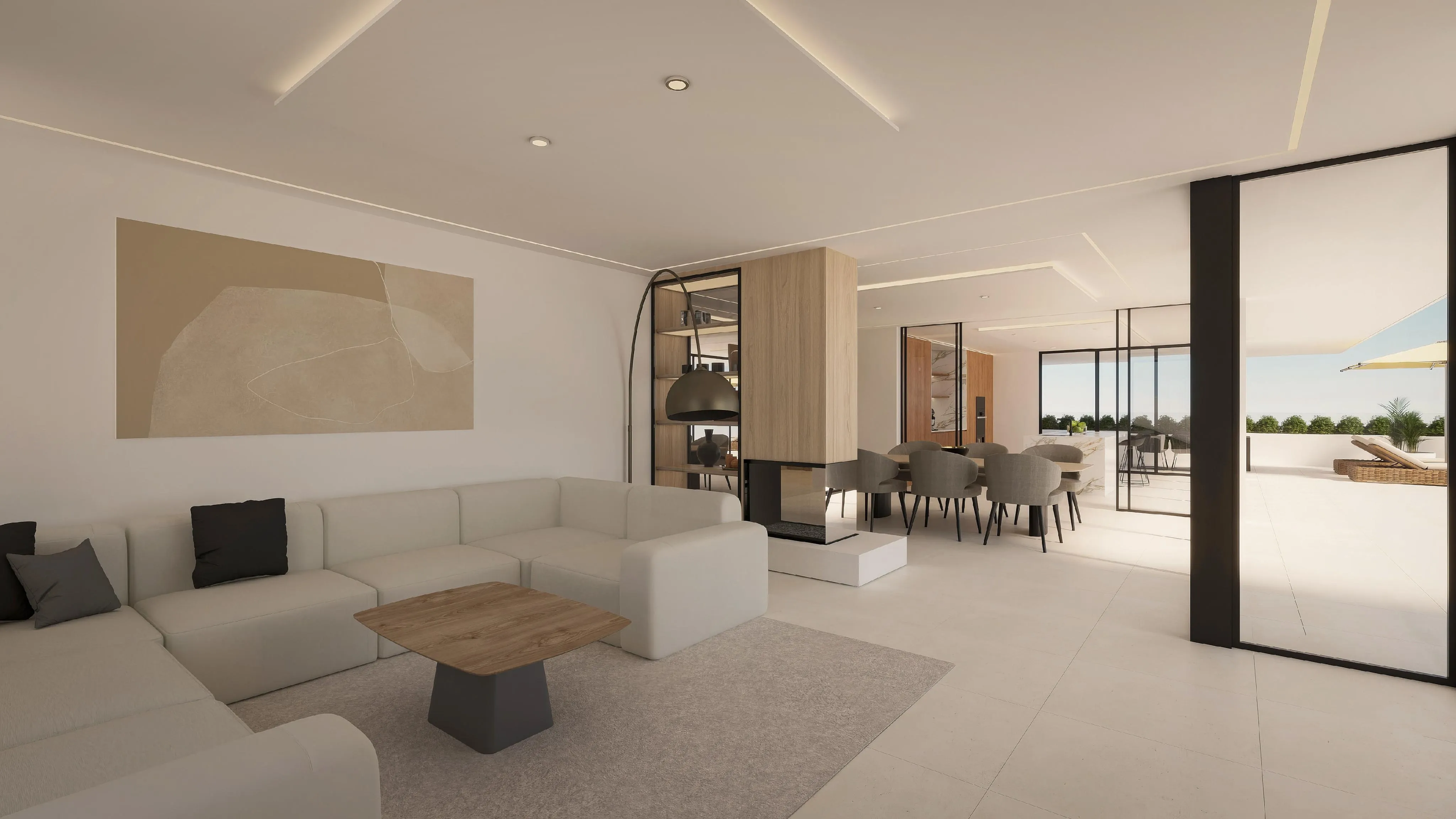 Ongeëvenaarde luxe met panoramisch uitzicht op de baai van Palma-14