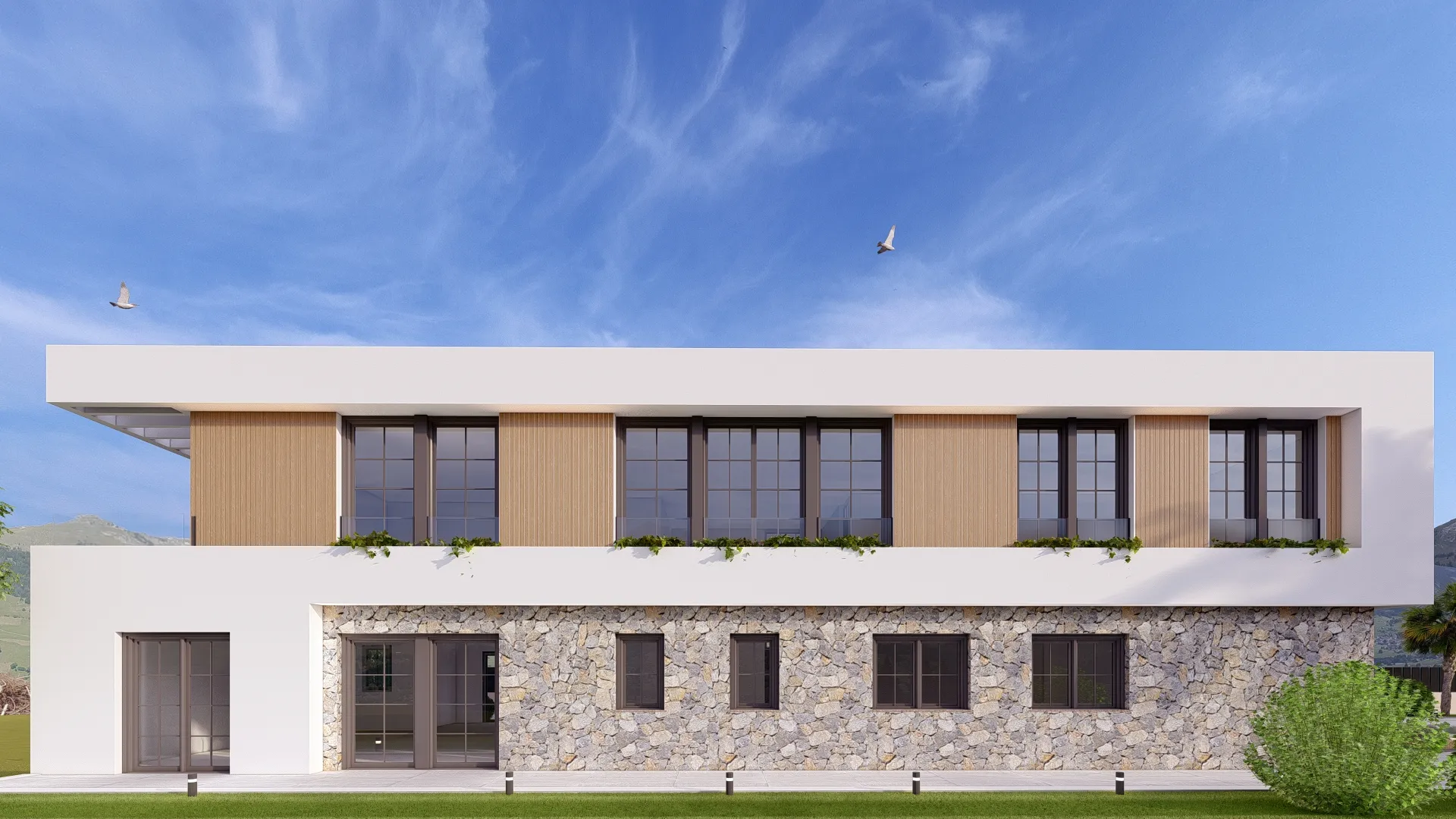 Terrain à bâtir exclusif avec projet approuvé à Palma-5