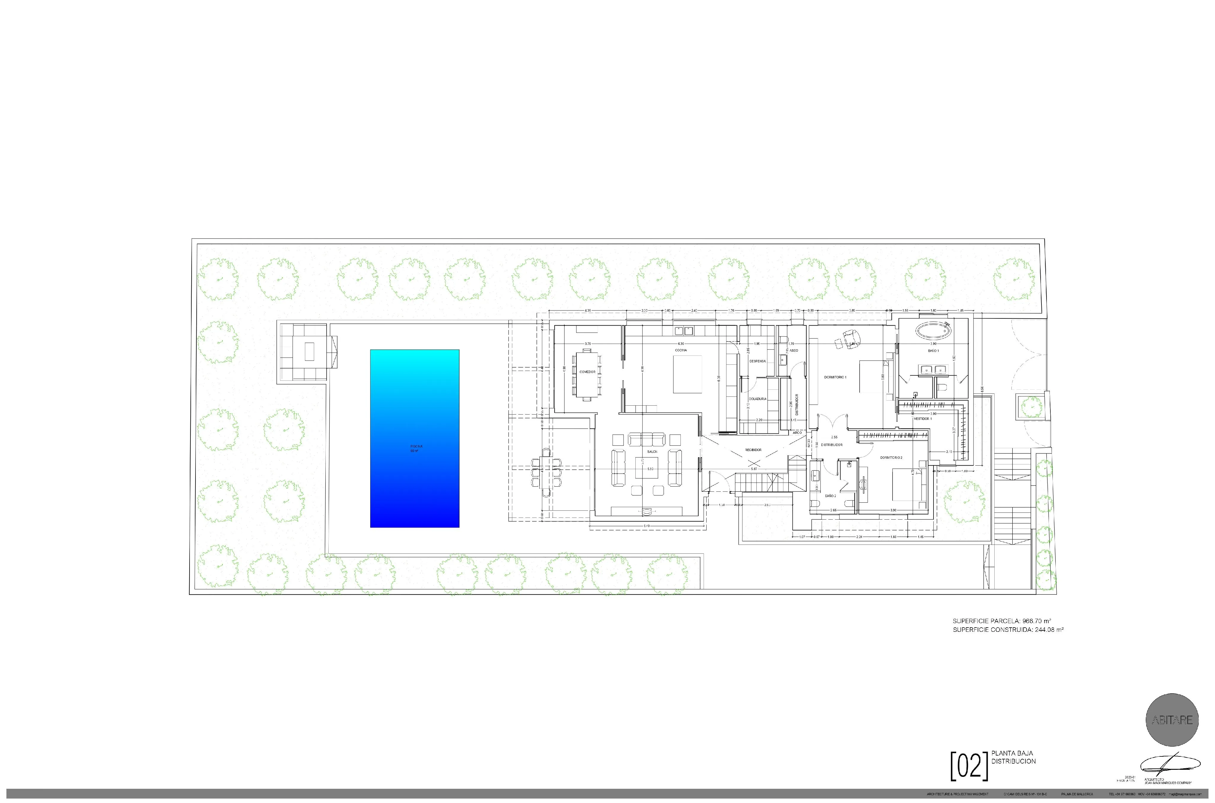 Terrain à bâtir exclusif avec projet approuvé à Palma-10