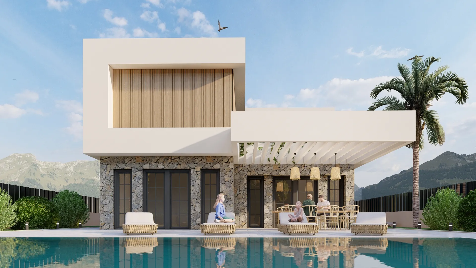 Terrain à bâtir exclusif avec projet approuvé à Palma-4