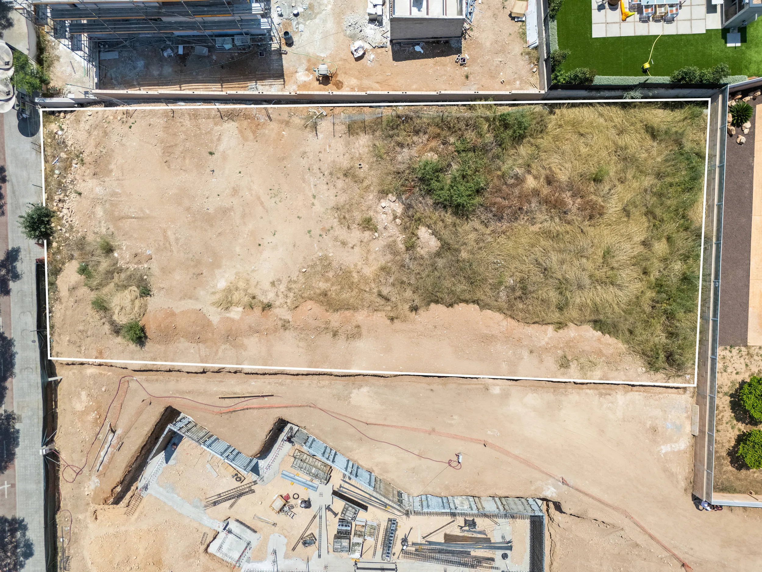 Terrain à bâtir exclusif avec projet approuvé à Palma-9