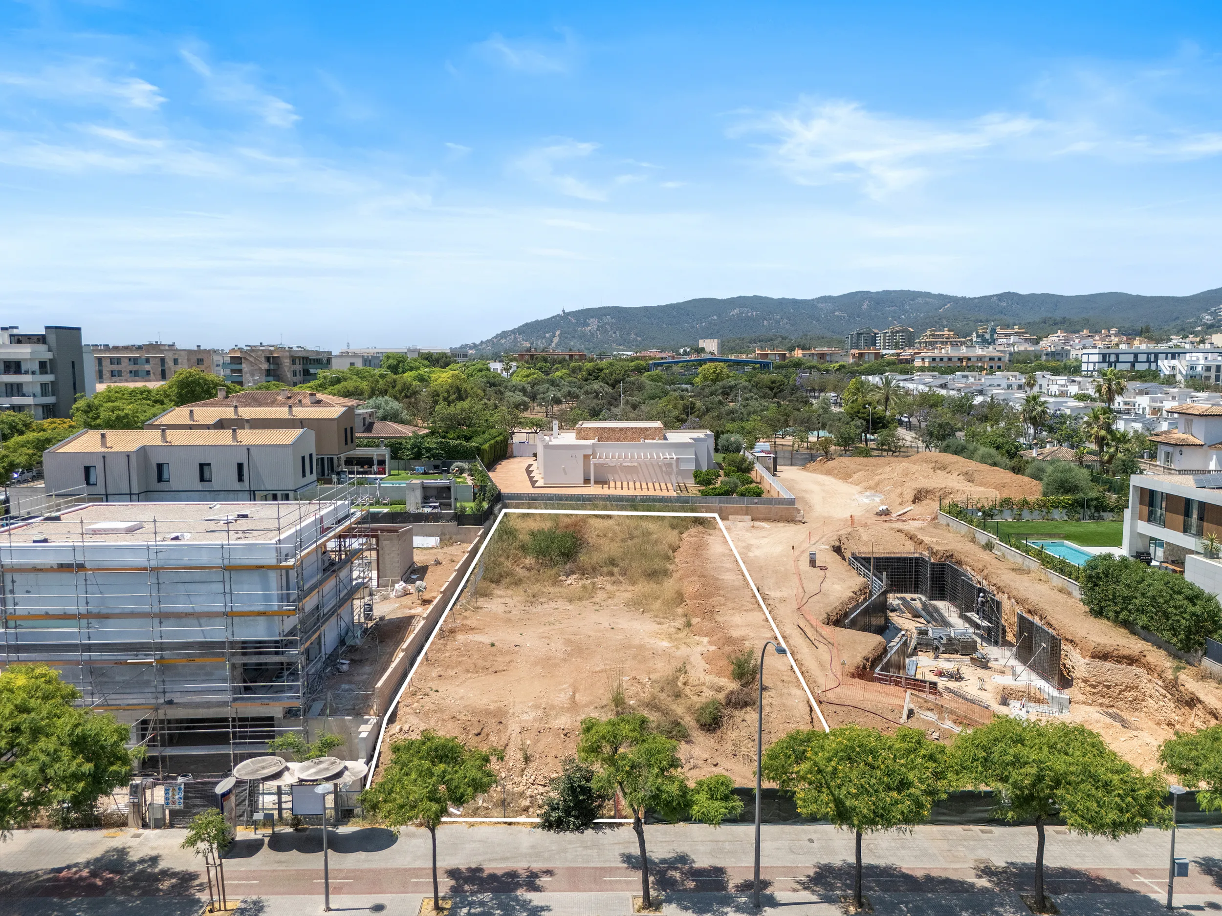 Terrain à bâtir exclusif avec projet approuvé à Palma-6