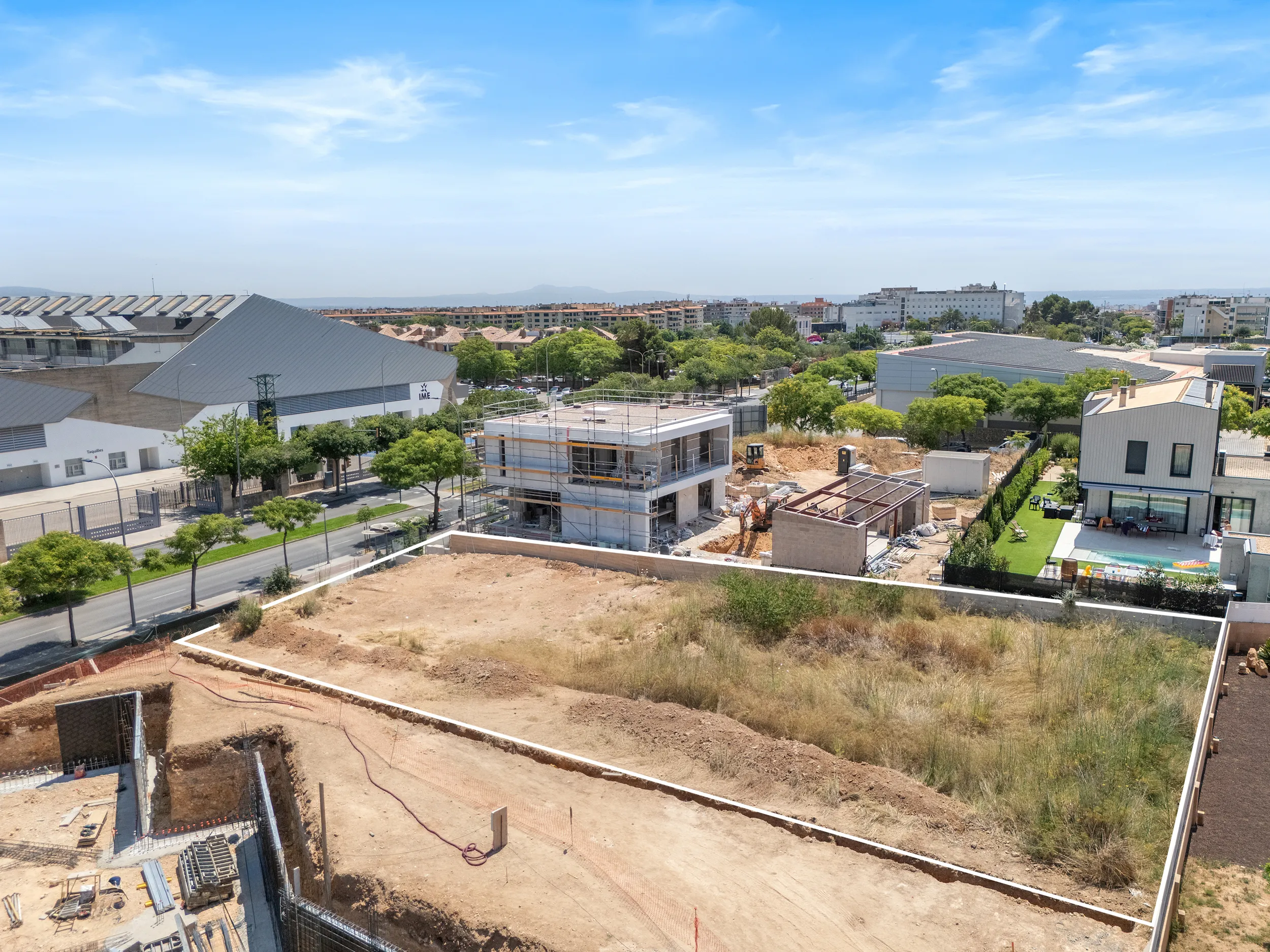 Terrain à bâtir exclusif avec projet approuvé à Palma-8