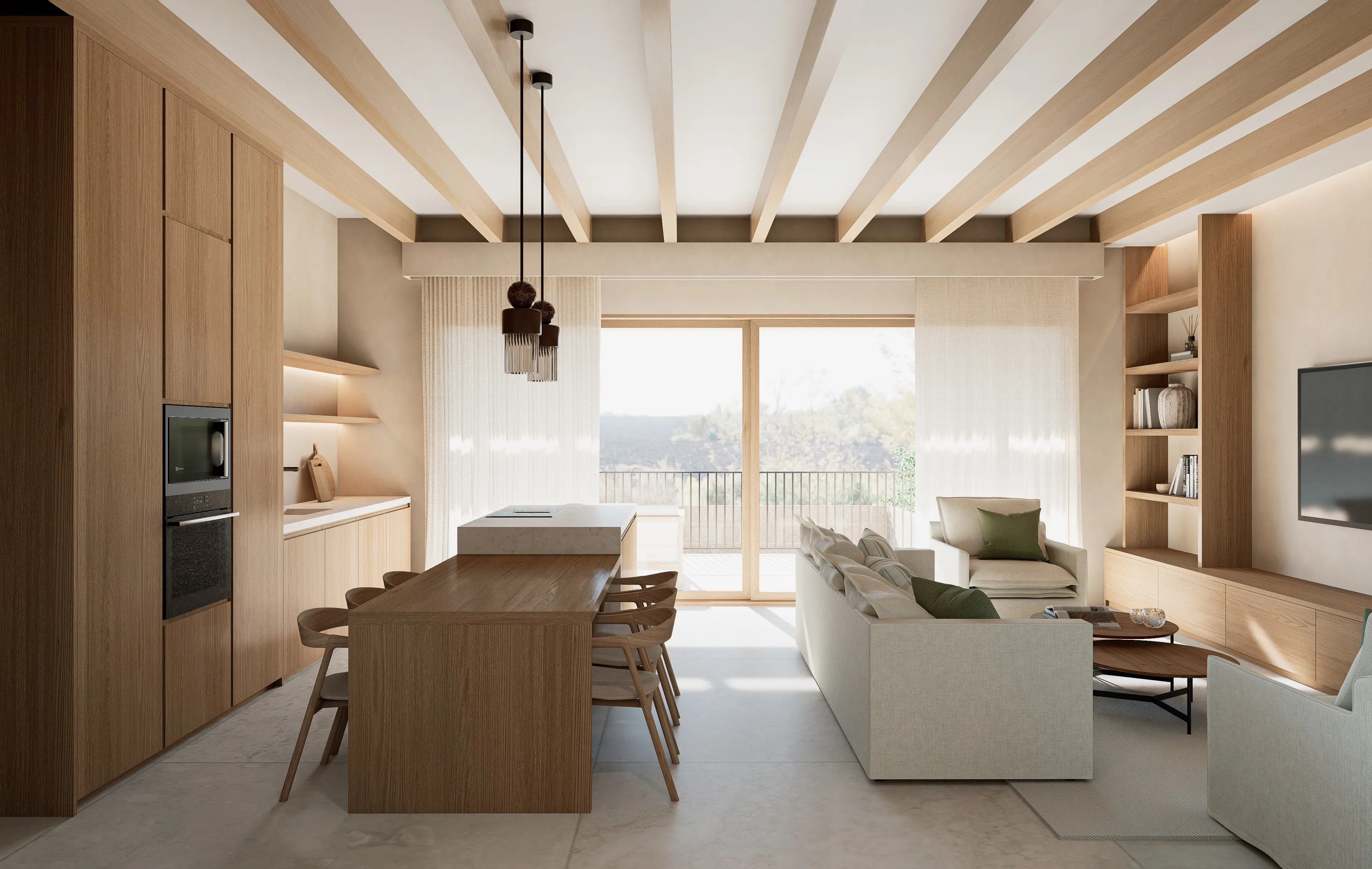 Exclusive project with open views in Maria de la Salut-6