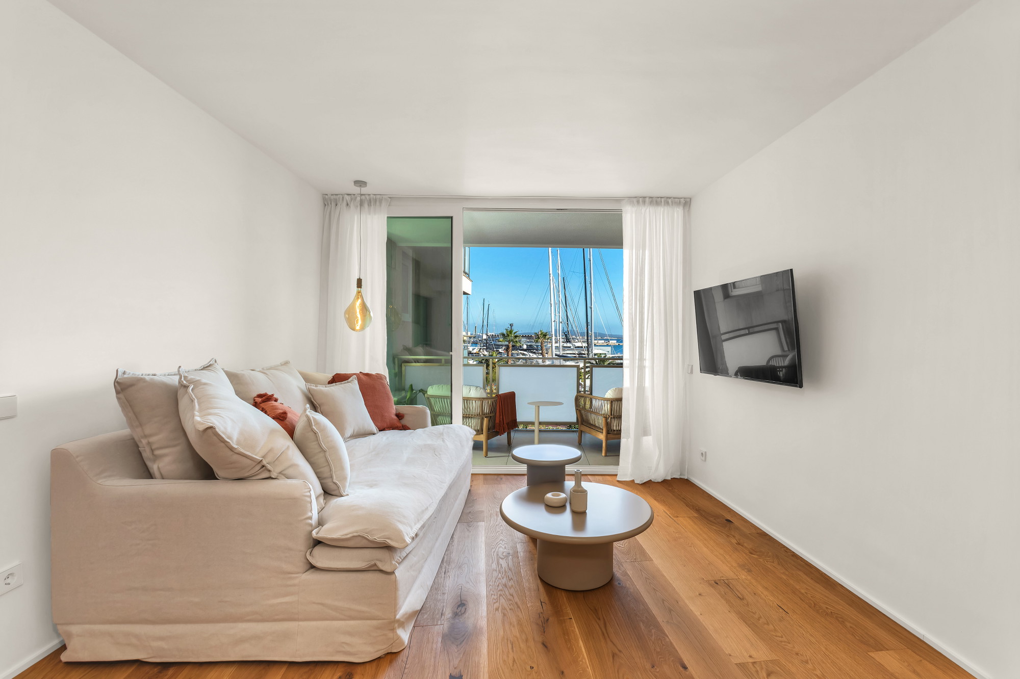Renoveret lejlighed på strandpromenaden i Palma