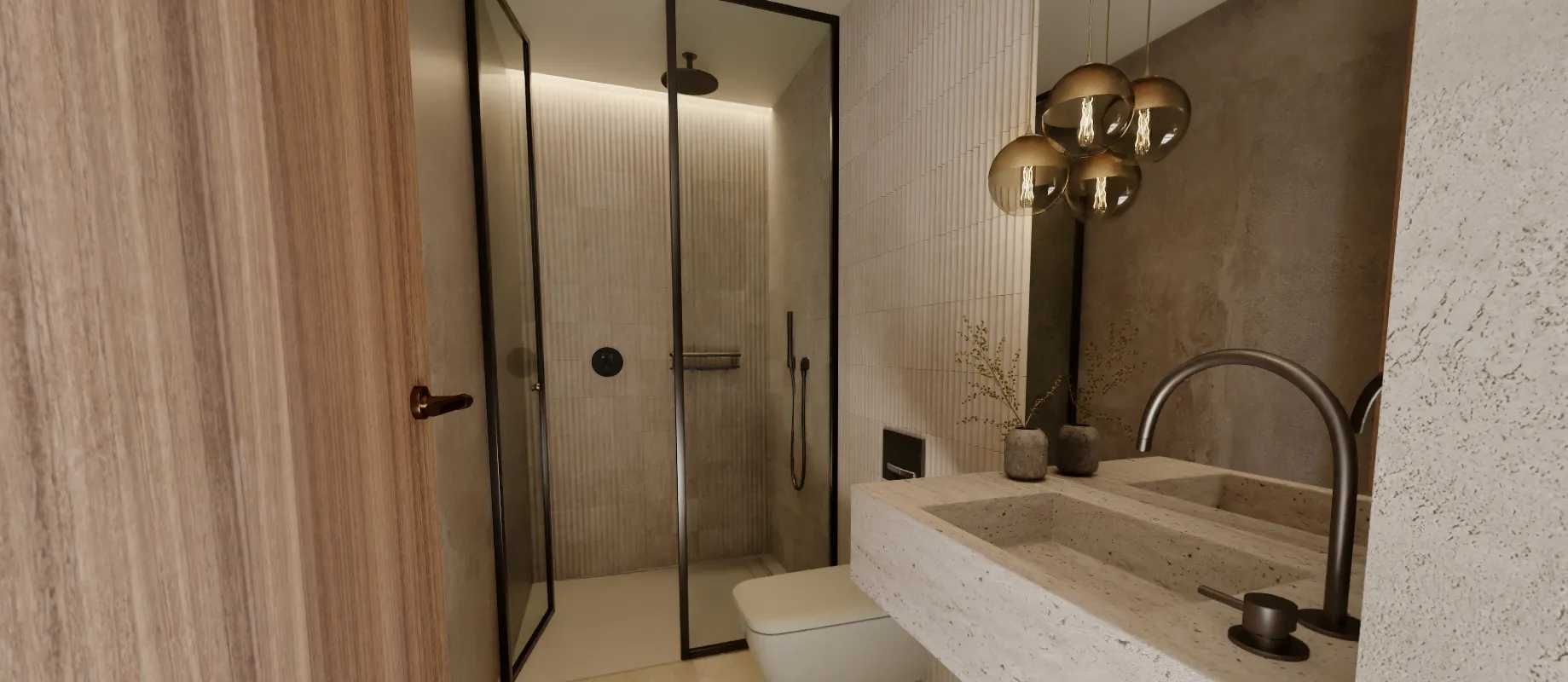 Naturskøn byggegrund med godkendt projekt og panoramaudsigt i Sencelles-12