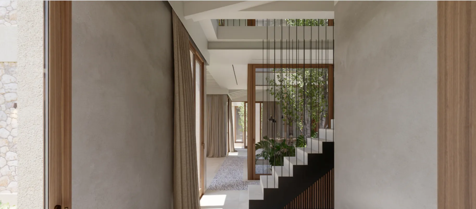 Naturskøn byggegrund med godkendt projekt og panoramaudsigt i Sencelles-4