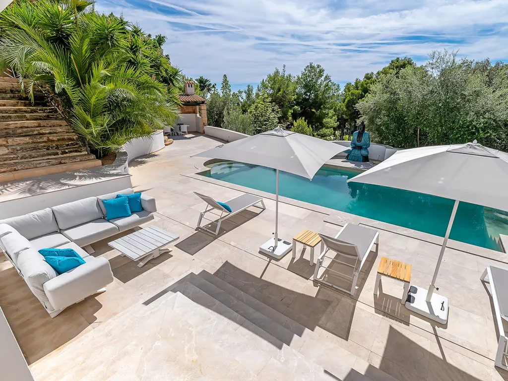 Moderna villa mediterranea con splendida vista-2