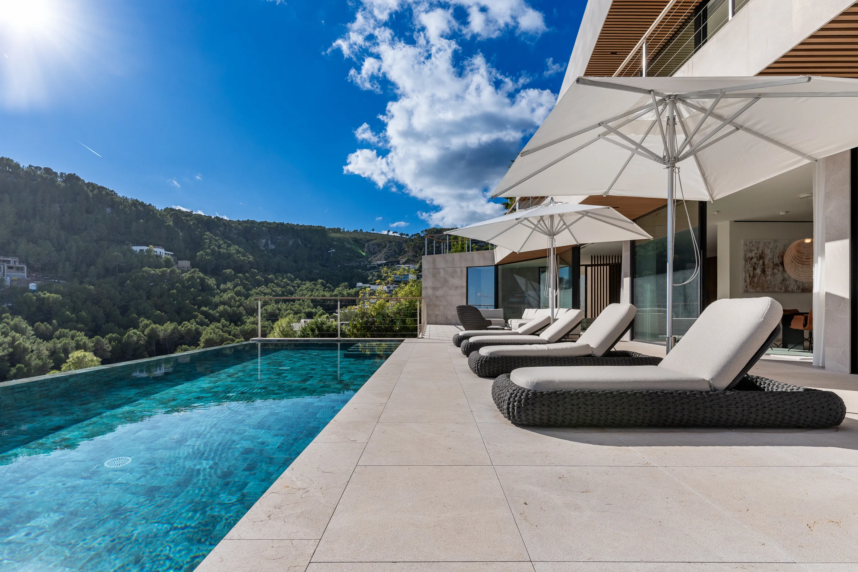 New build villa with spectacular sea views in Son Vida-22