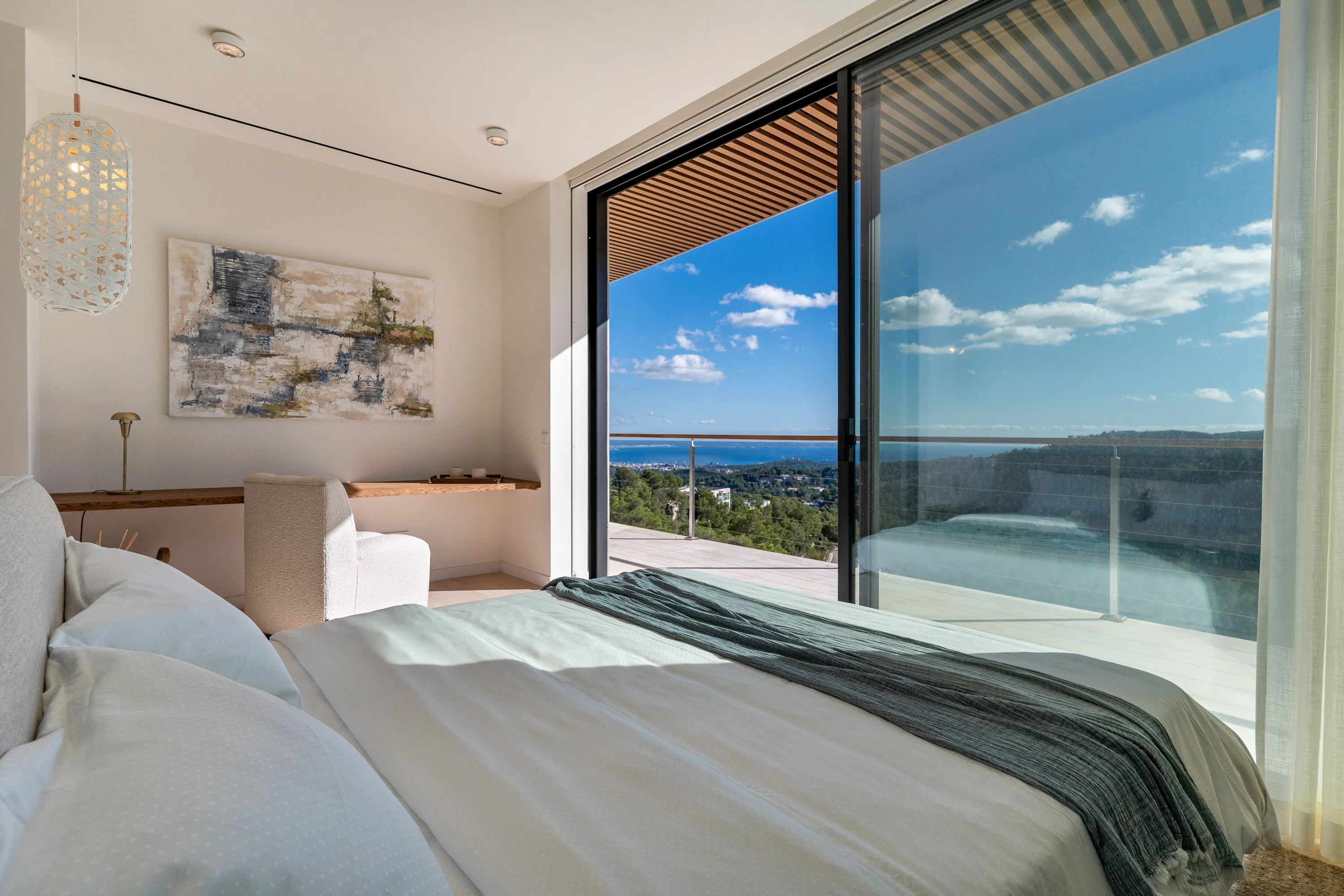 New build villa with spectacular sea views in Son Vida-15