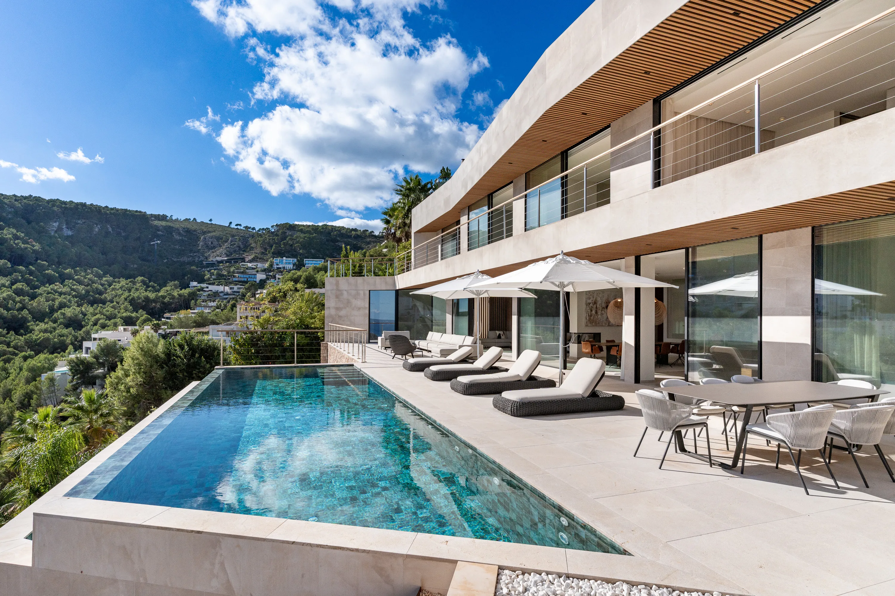 New build villa with spectacular sea views in Son Vida-21