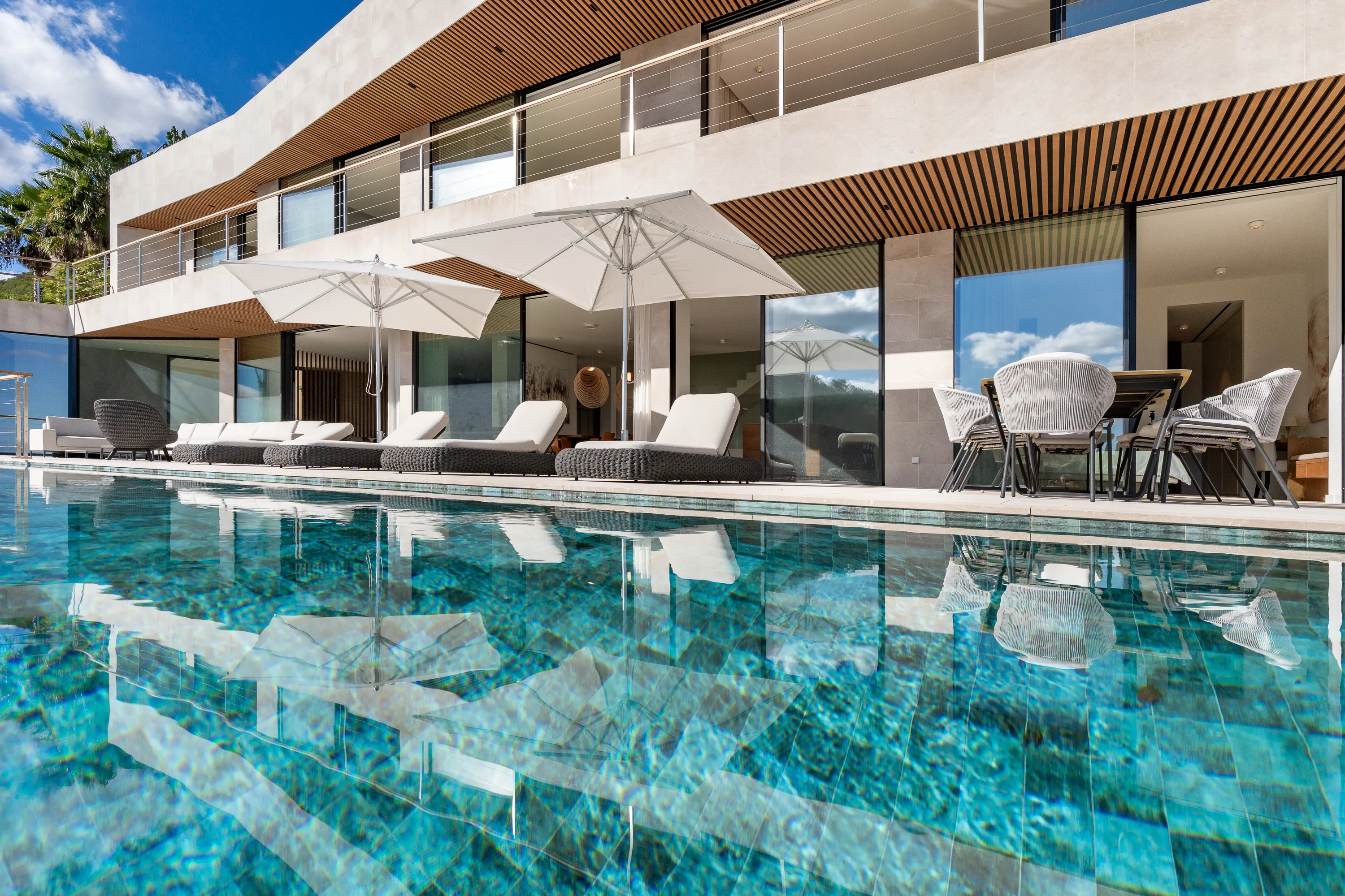 New build villa with spectacular sea views in Son Vida-3