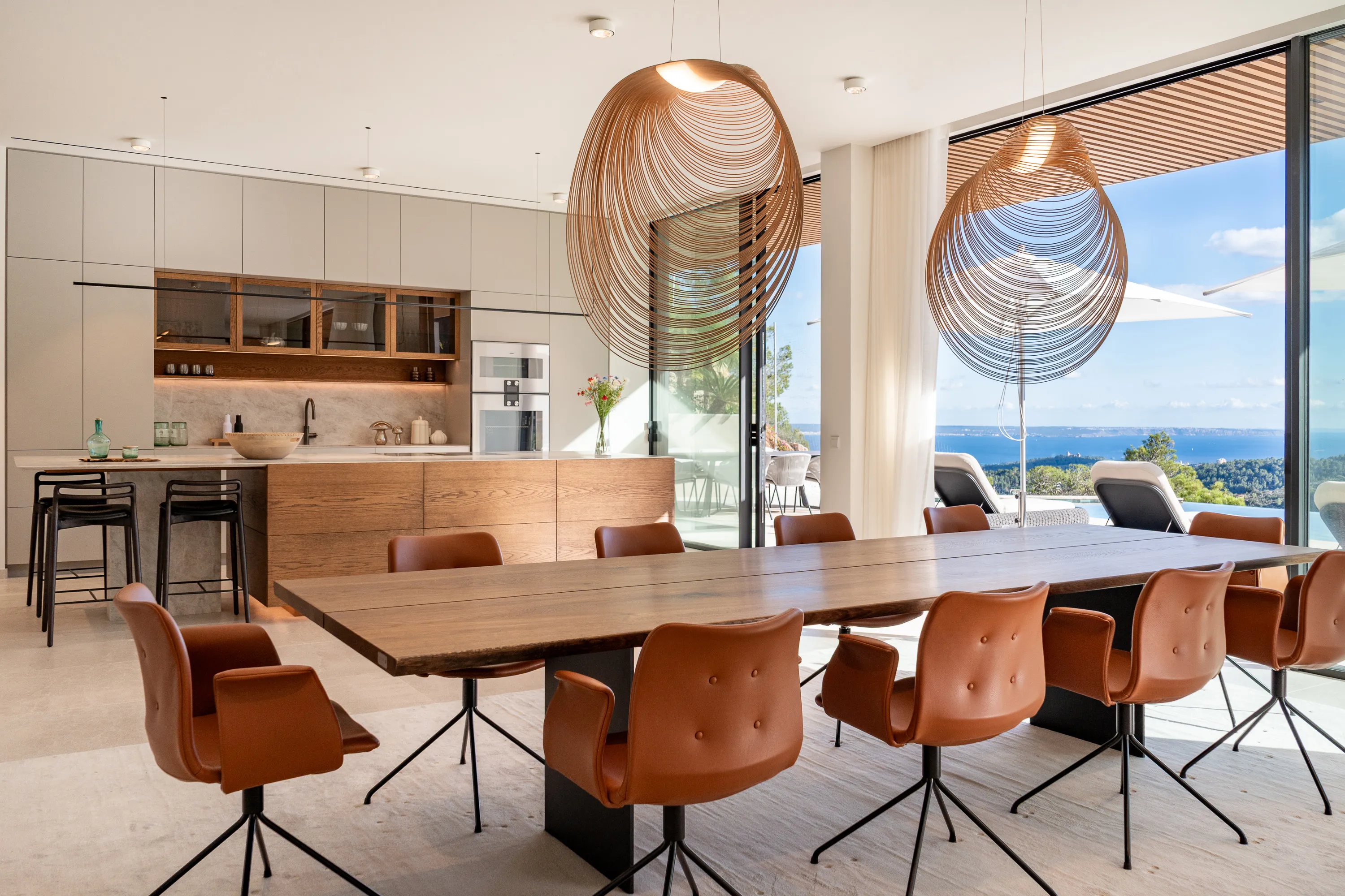 New build villa with spectacular sea views in Son Vida-6