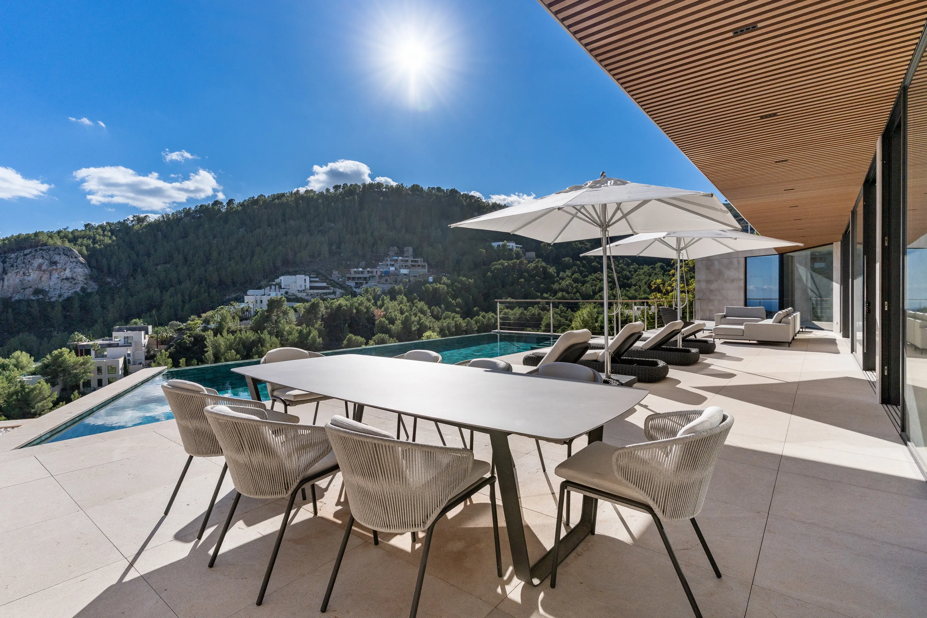 New build villa with spectacular sea views in Son Vida-18