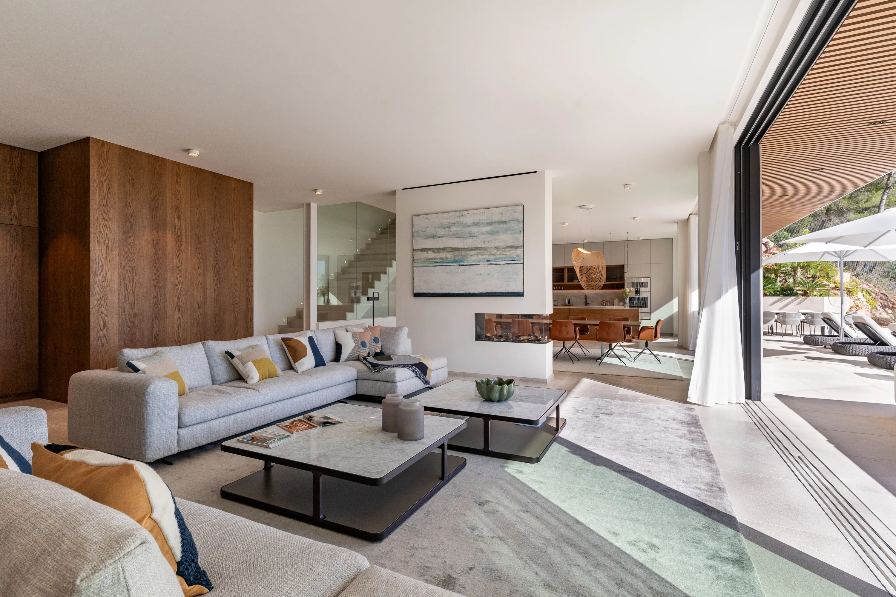 New build villa with spectacular sea views in Son Vida-5