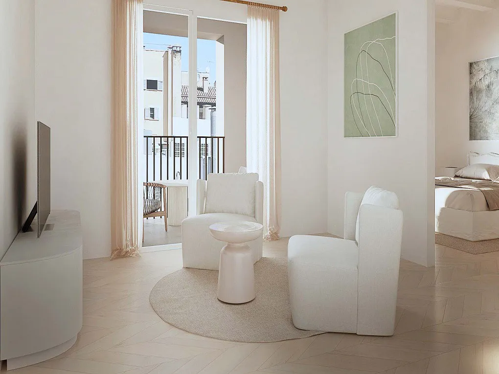 Nieuwbouw appartement met parkeerplaats & lift in de oude stad - Palma-9