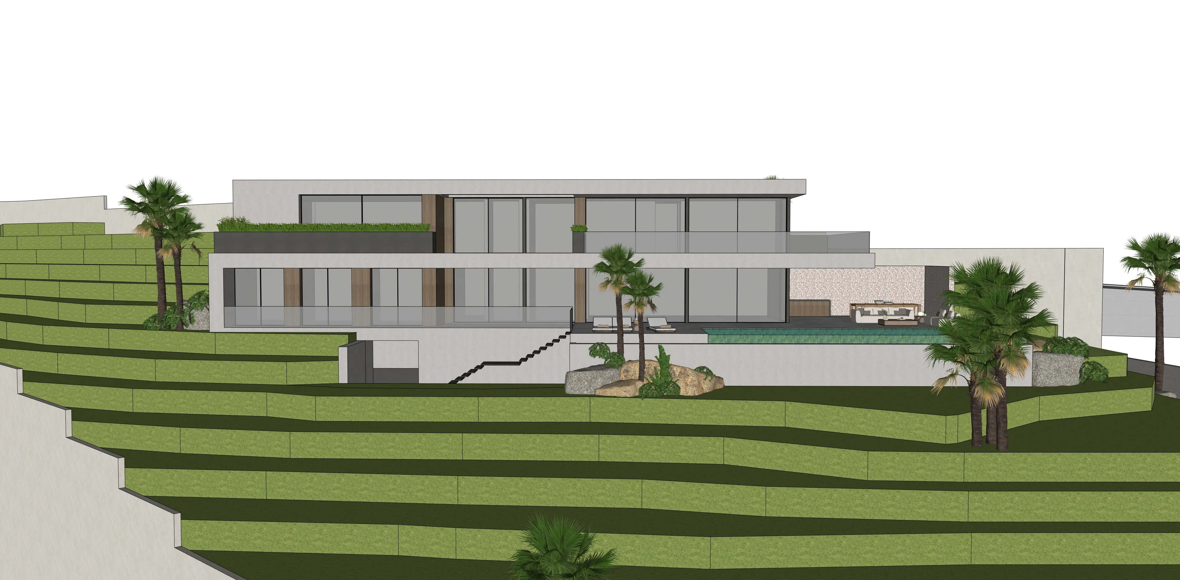 An elegant villa development with unobstructed views of the countryside and mountains-4