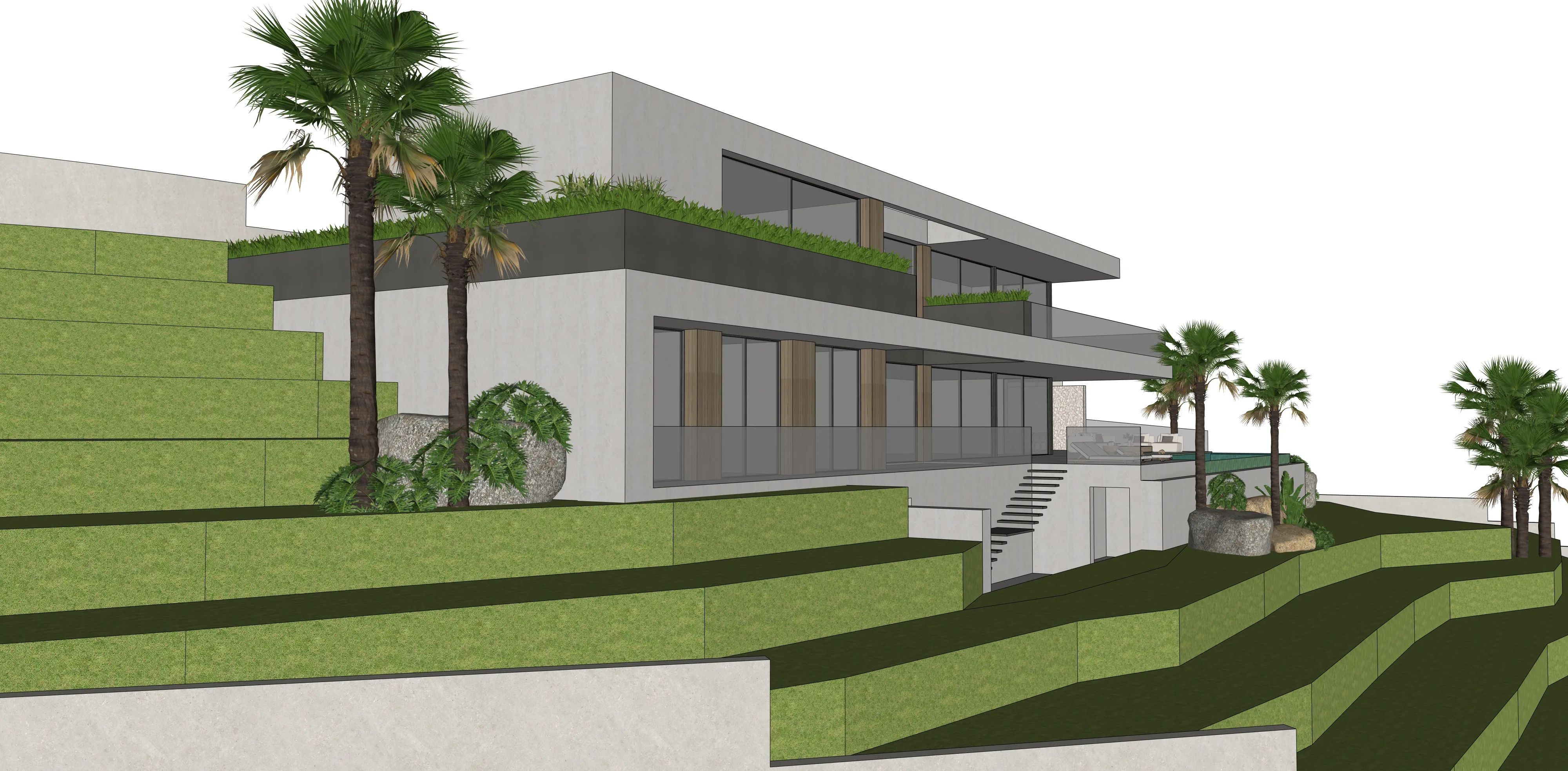 An elegant villa development with unobstructed views of the countryside and mountains-3