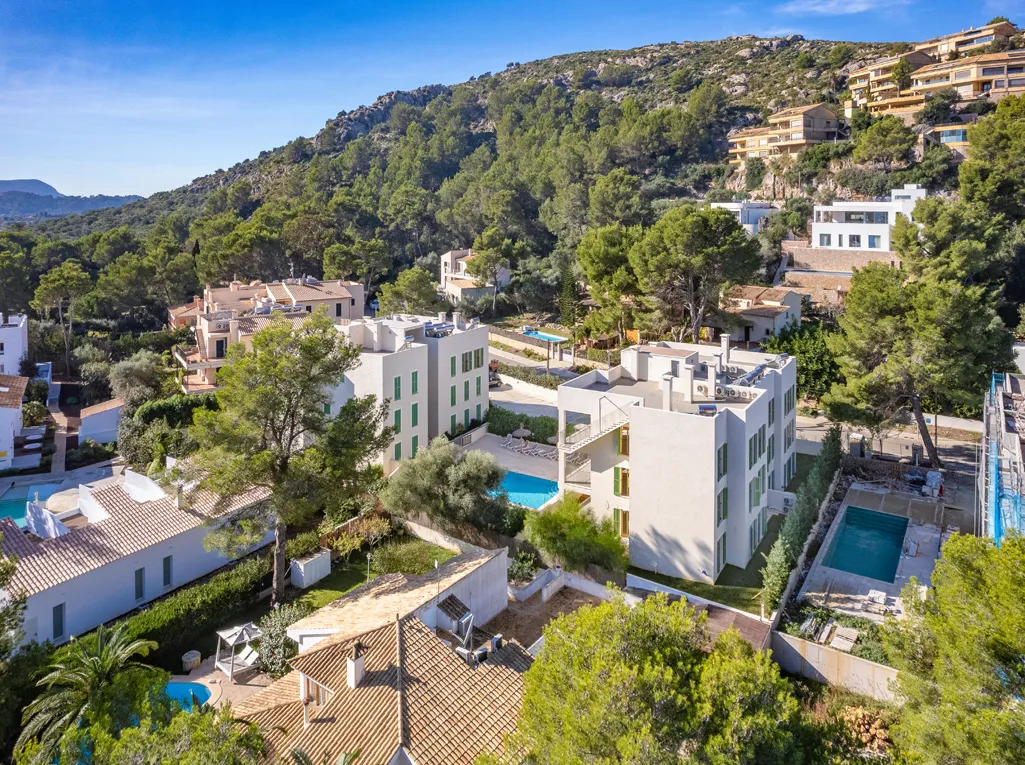 Nueva promoción de apartamentos con piscina comunitaria cerca del mar en Puerto Pollensa-13