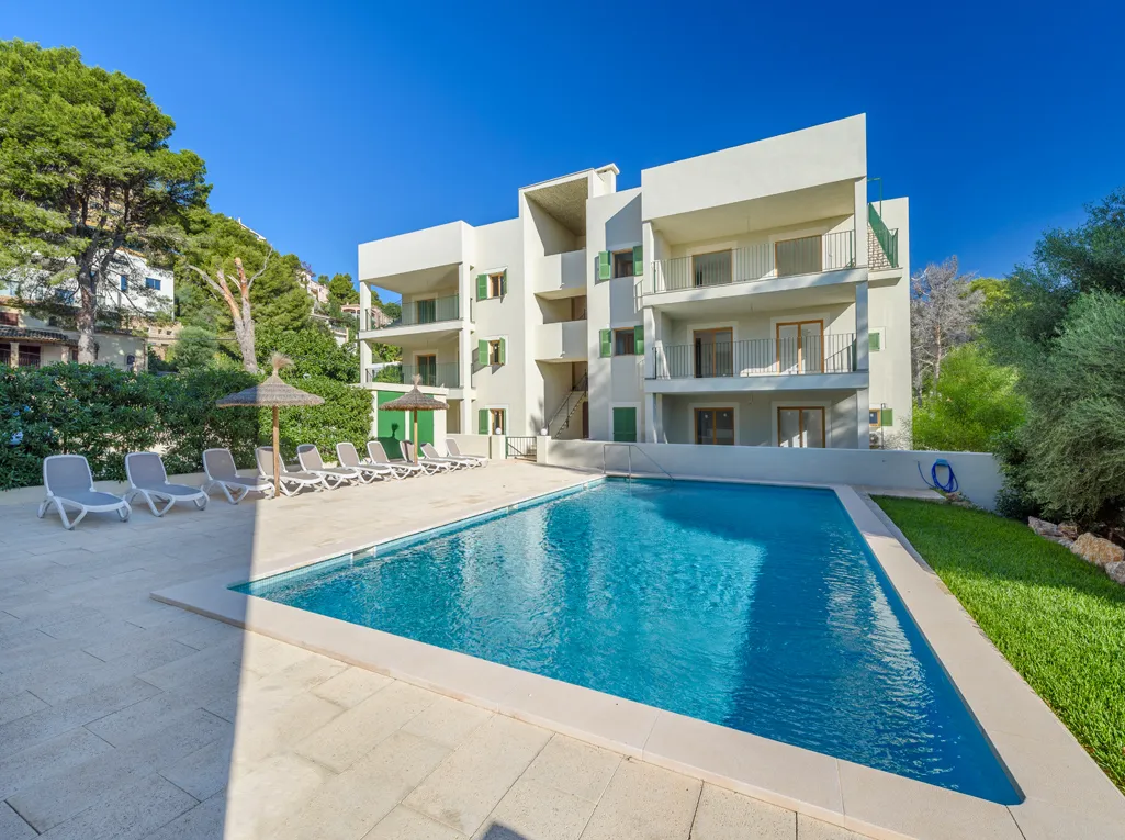 Nueva promoción de apartamentos con piscina comunitaria cerca del mar en Puerto Pollensa-15